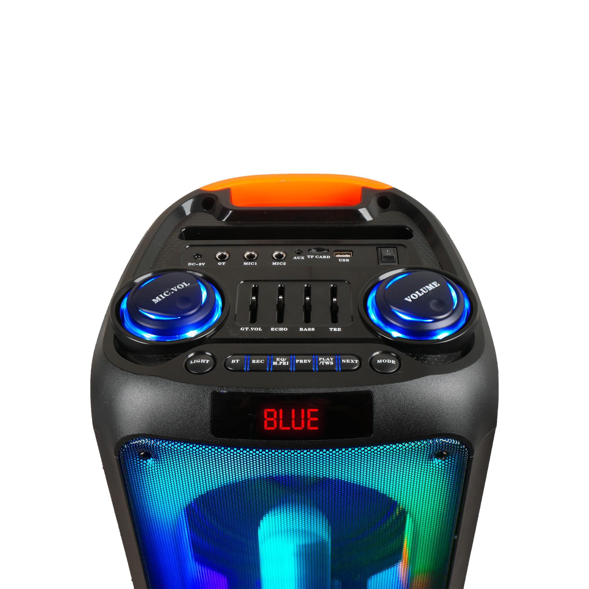 Портативна колонка HAVIT HV-SQ119BT 40W RGB Black — фото 4 з 9