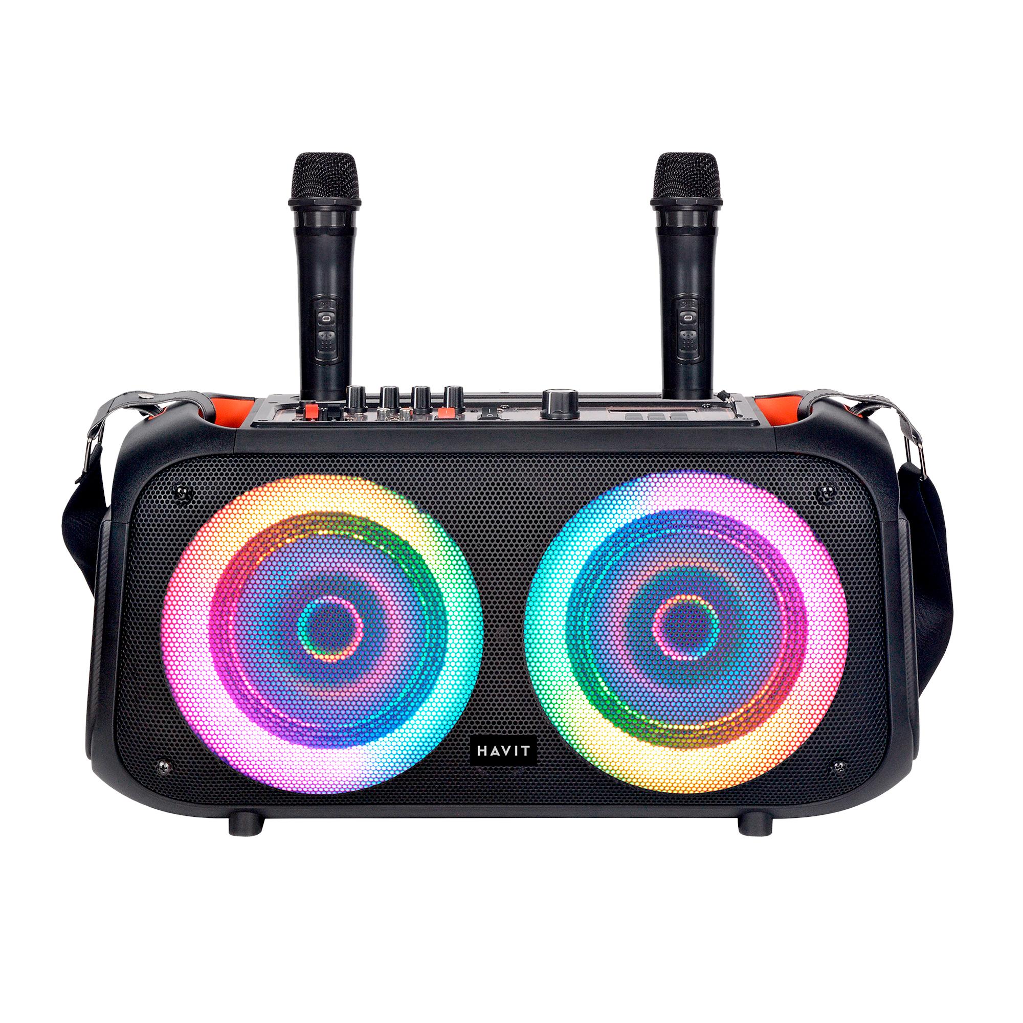 Портативна колонка HAVIT HV-SQ127BT 40W RGB "PartyBox" — фото 1 з 4