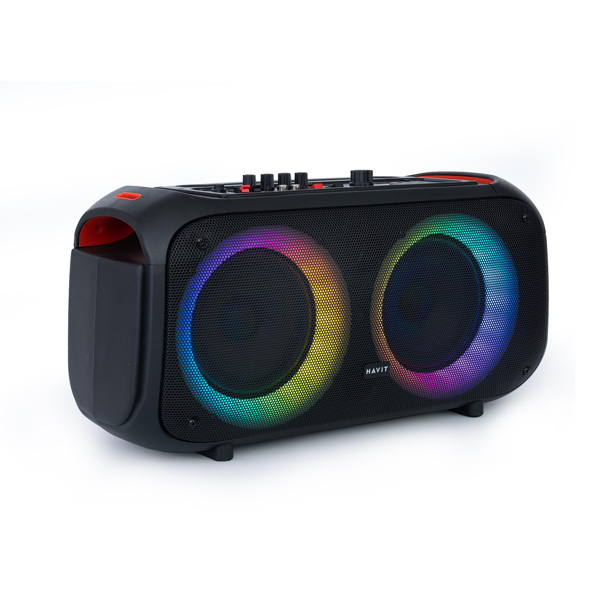 Портативна колонка HAVIT HV-SQ127BT 40W RGB "PartyBox" — фото 4 з 4