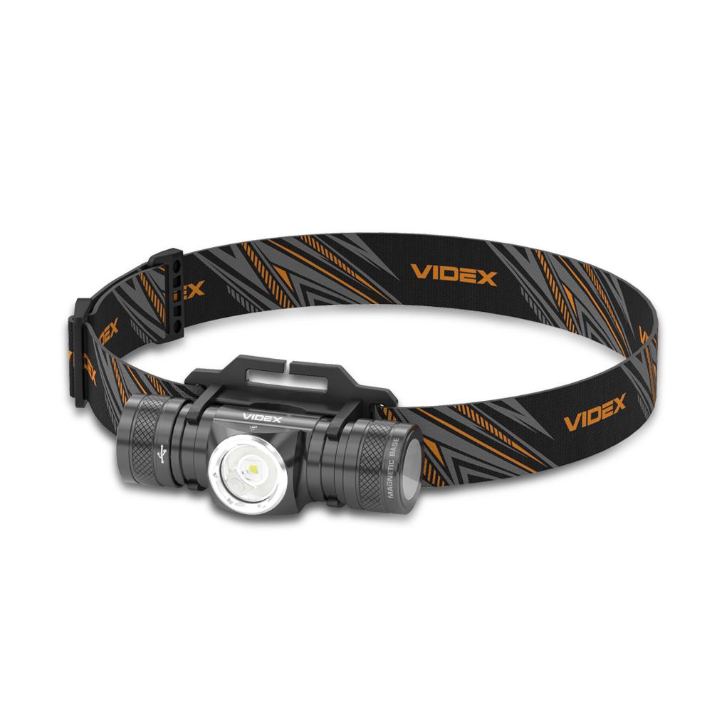 Налобний світлодіодний ліхтарик VIDEX VLF-H065A 1200Lm 5000K — фото 2 з 26