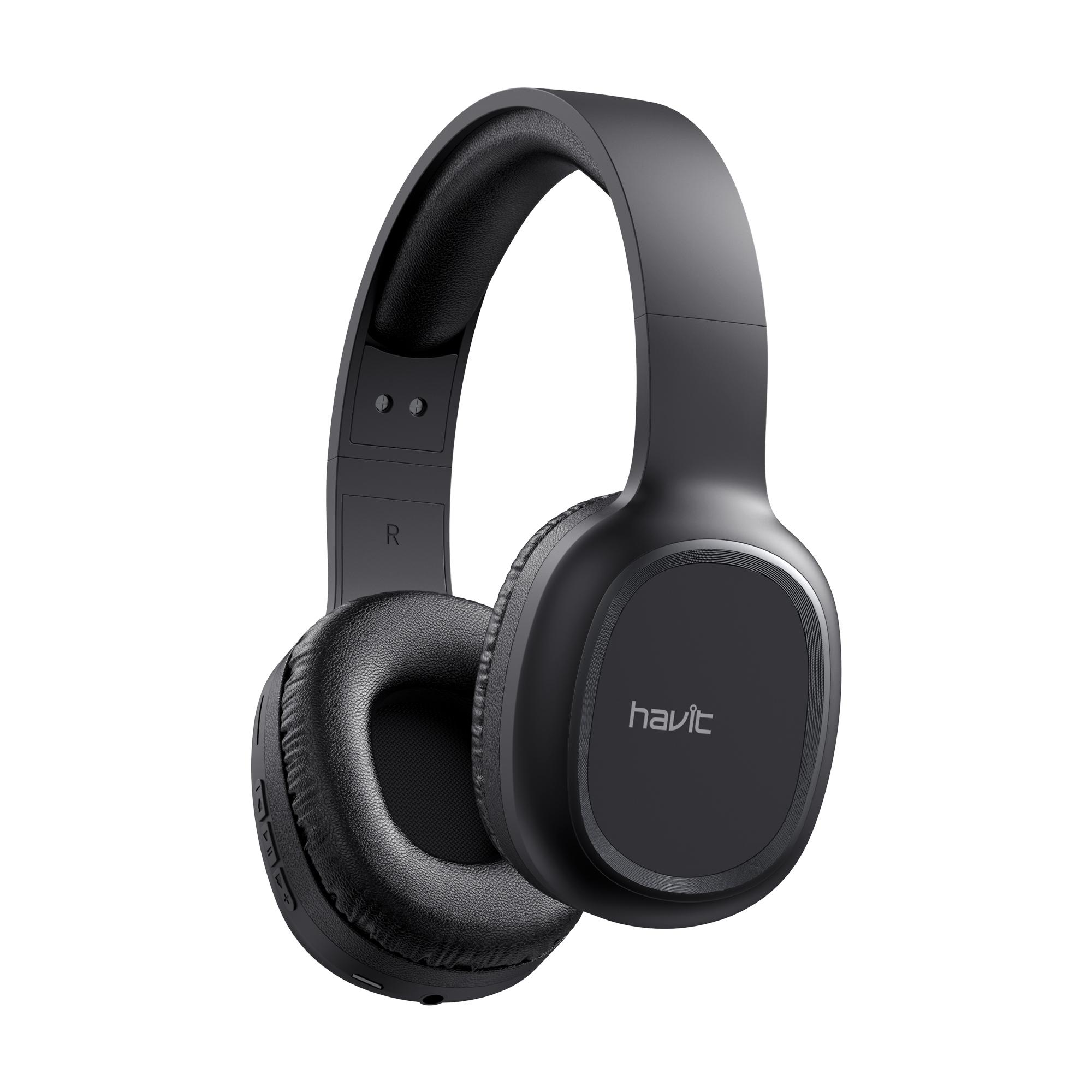 Навушники накладні бездротові HAVIT HV-H2590BT PRO Black — фото 5 з 5