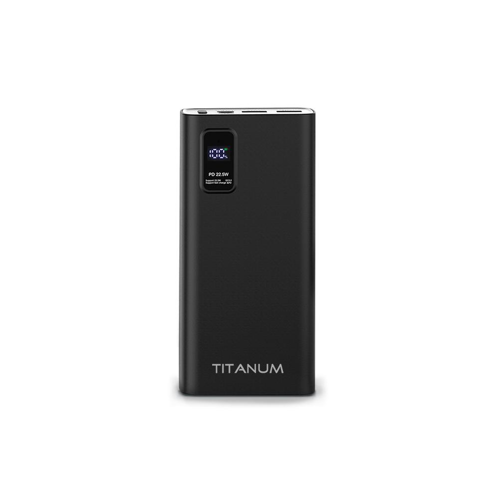 Повербанк TITANUM 727S 20000mAh 22.5W Black — фото 2 з 5