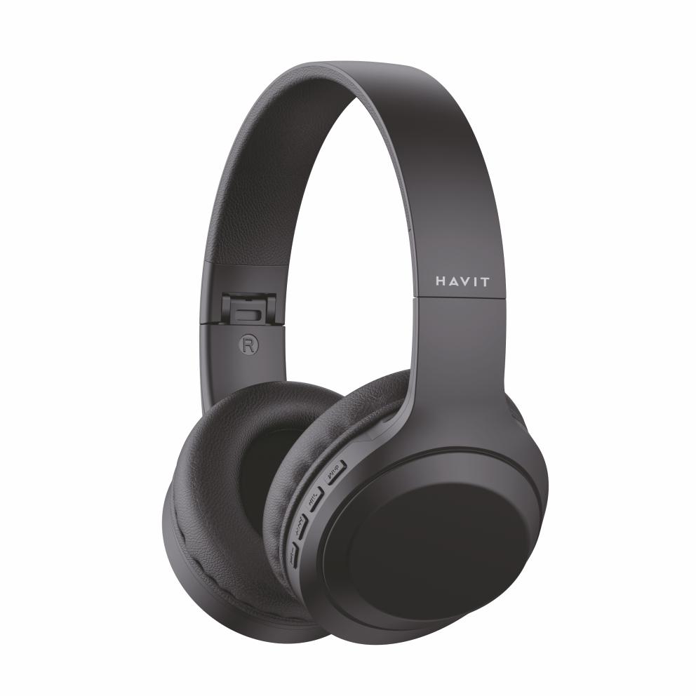 Навушники накладні бездротові HAVIT HV-H628BT Black — фото 1 з 2