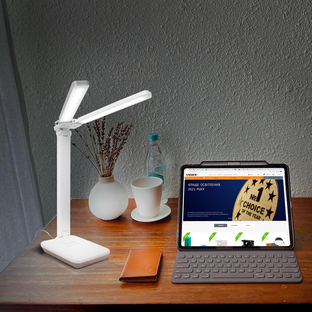 LED лампа настiльна з акумулятором TITANUM TLTF-010W 7W 2700-6000K — фото 4 з 5