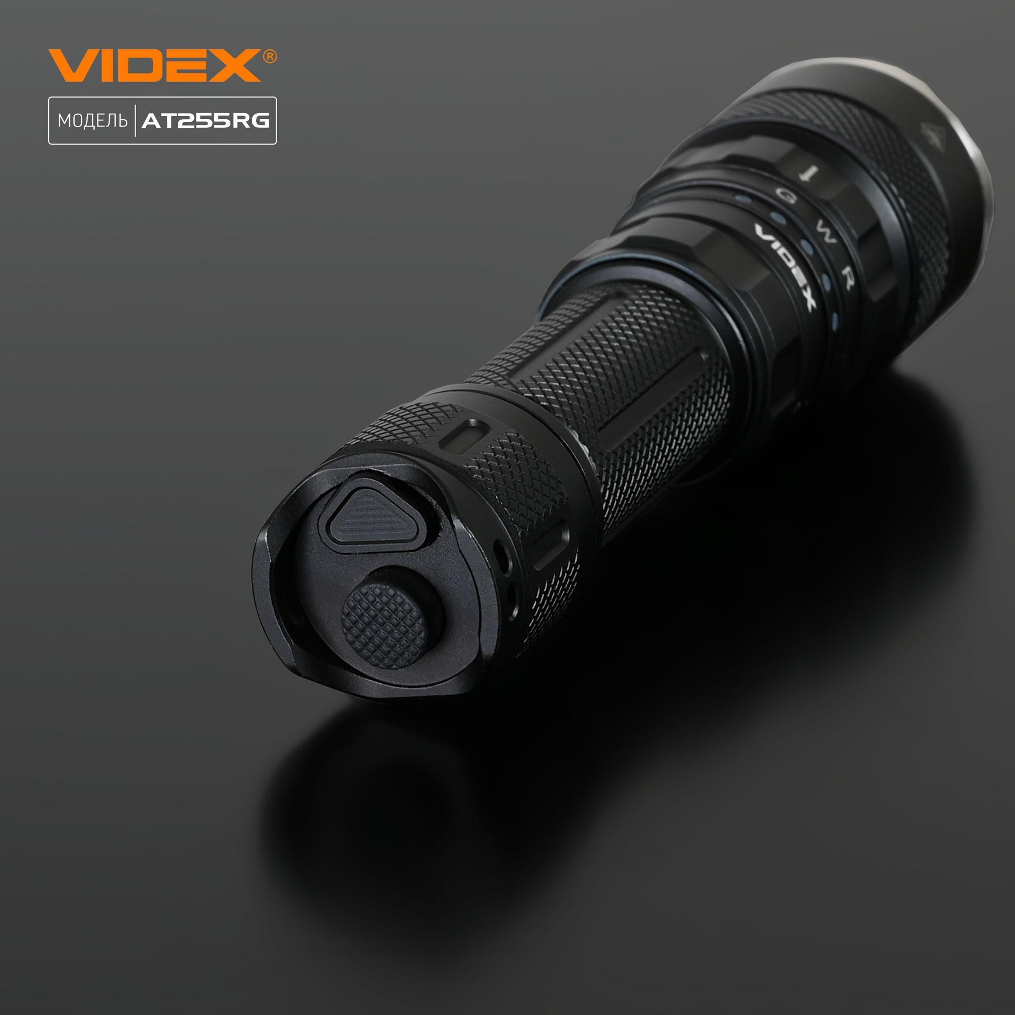Тактичний світлодіодний ліхтарик VIDEX VLF-AT255RG 2000Lm 5000K — фото 14 з 24