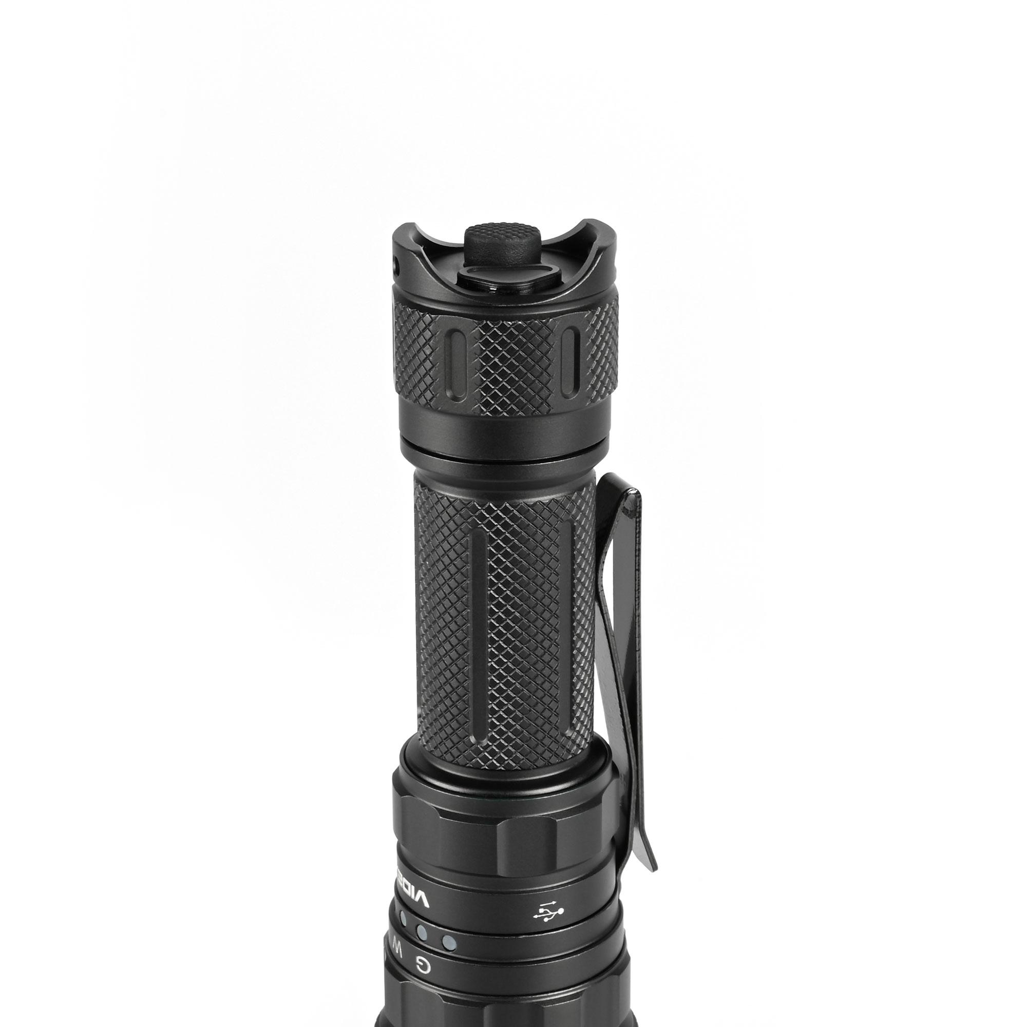 Тактичний світлодіодний ліхтарик VIDEX VLF-AT255RG 2000Lm 5000K — фото 4 з 24