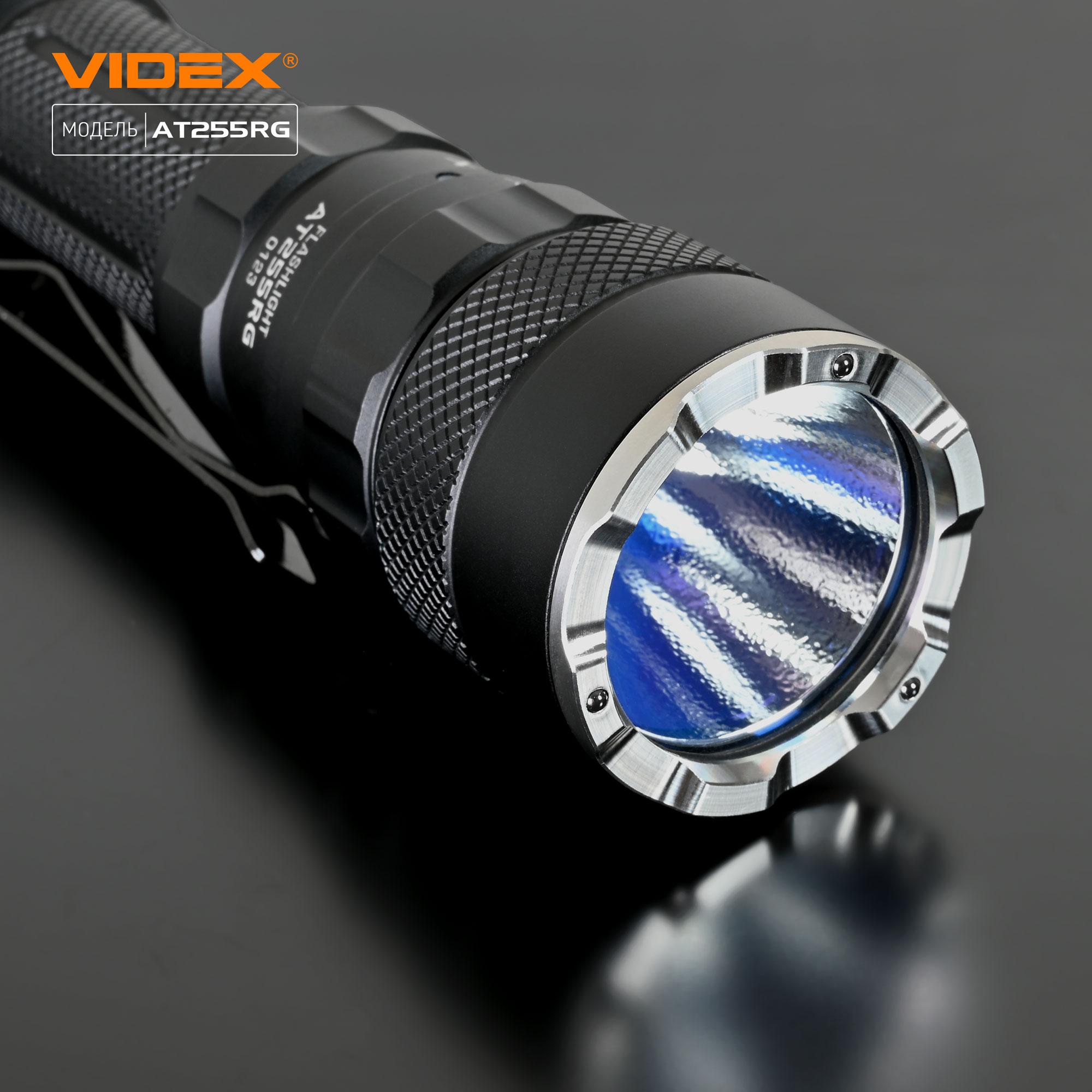 Тактичний світлодіодний ліхтарик VIDEX VLF-AT255RG 2000Lm 5000K — фото 15 з 24