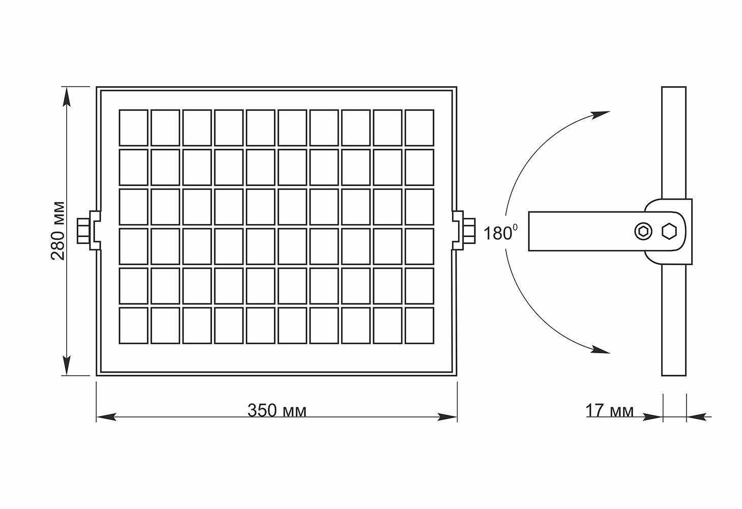 LED прожектор автономний VIDEX 600Lm 5000K Сенсорний (VLE-FSO-205-S) — фото 6 з 7
