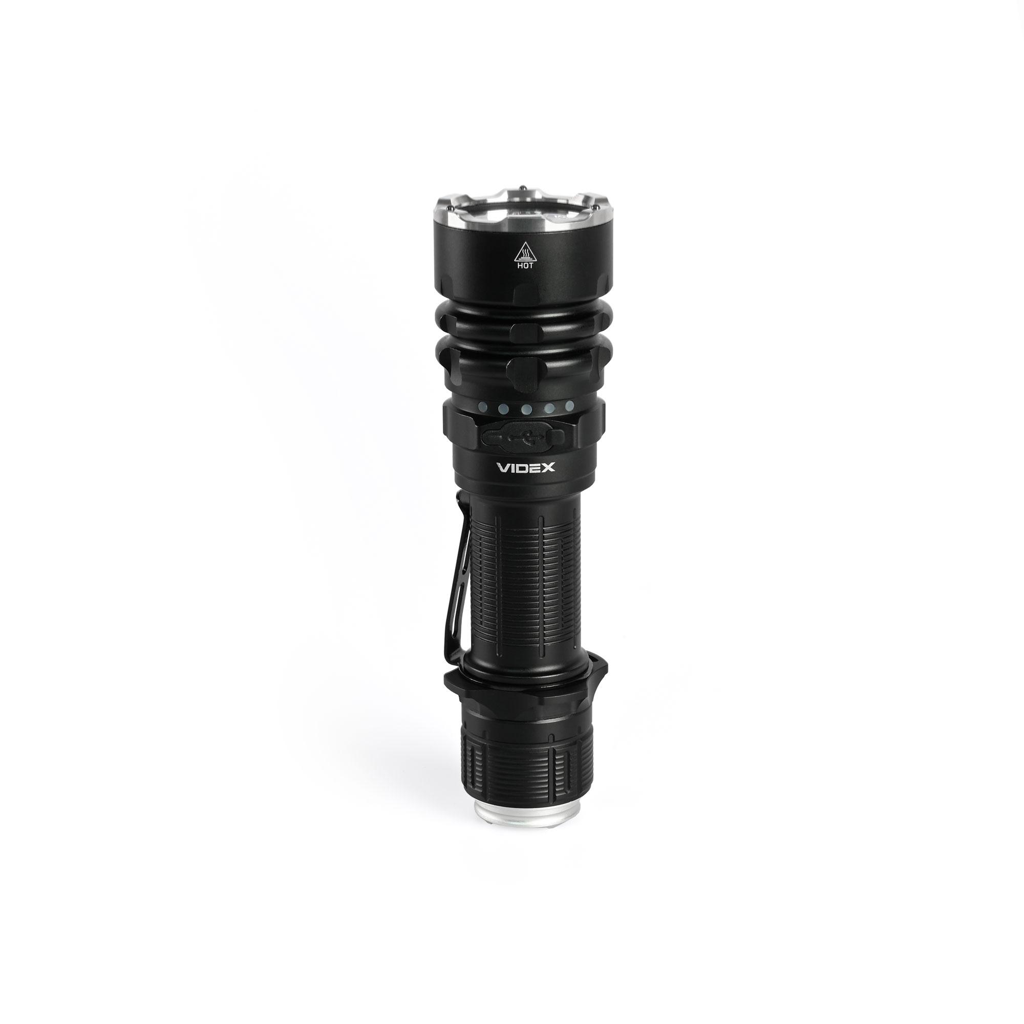Тактичний світлодіодний ліхтарик VIDEX VLF-AT265 2000Lm 6500K — фото 2 з 11