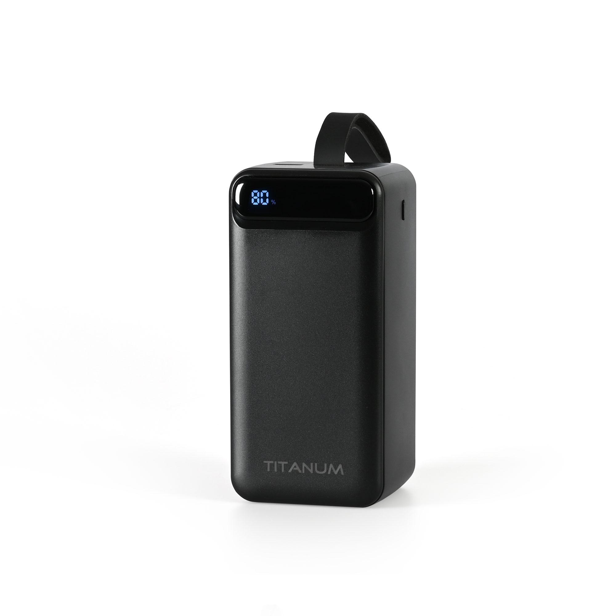 Повербанк 50000mAh TITANUM 741S 22.5W Black — фото 2 з 5