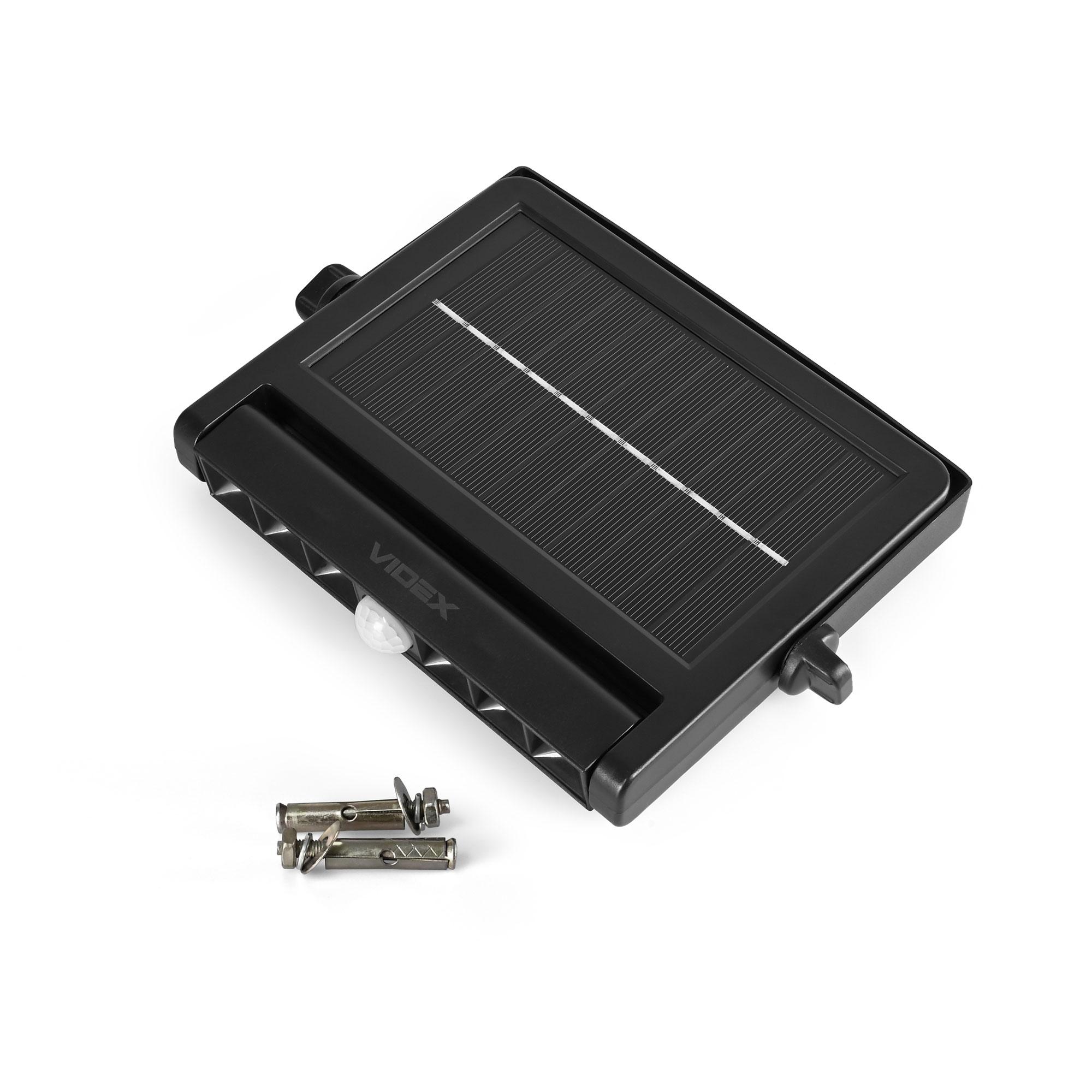 LED світильник автономний настінний IP54 VIDEX 600Lm 5000K Сенсорний — фото 9 з 13