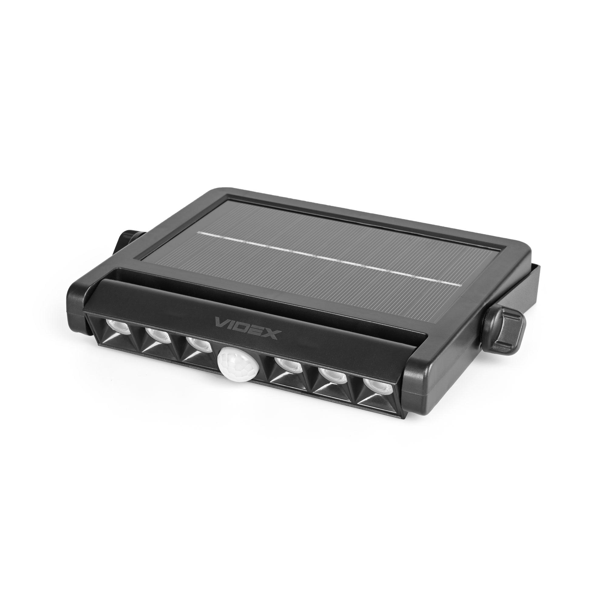 LED світильник автономний настінний IP54 VIDEX 600Lm 5000K Сенсорний — фото 5 з 13