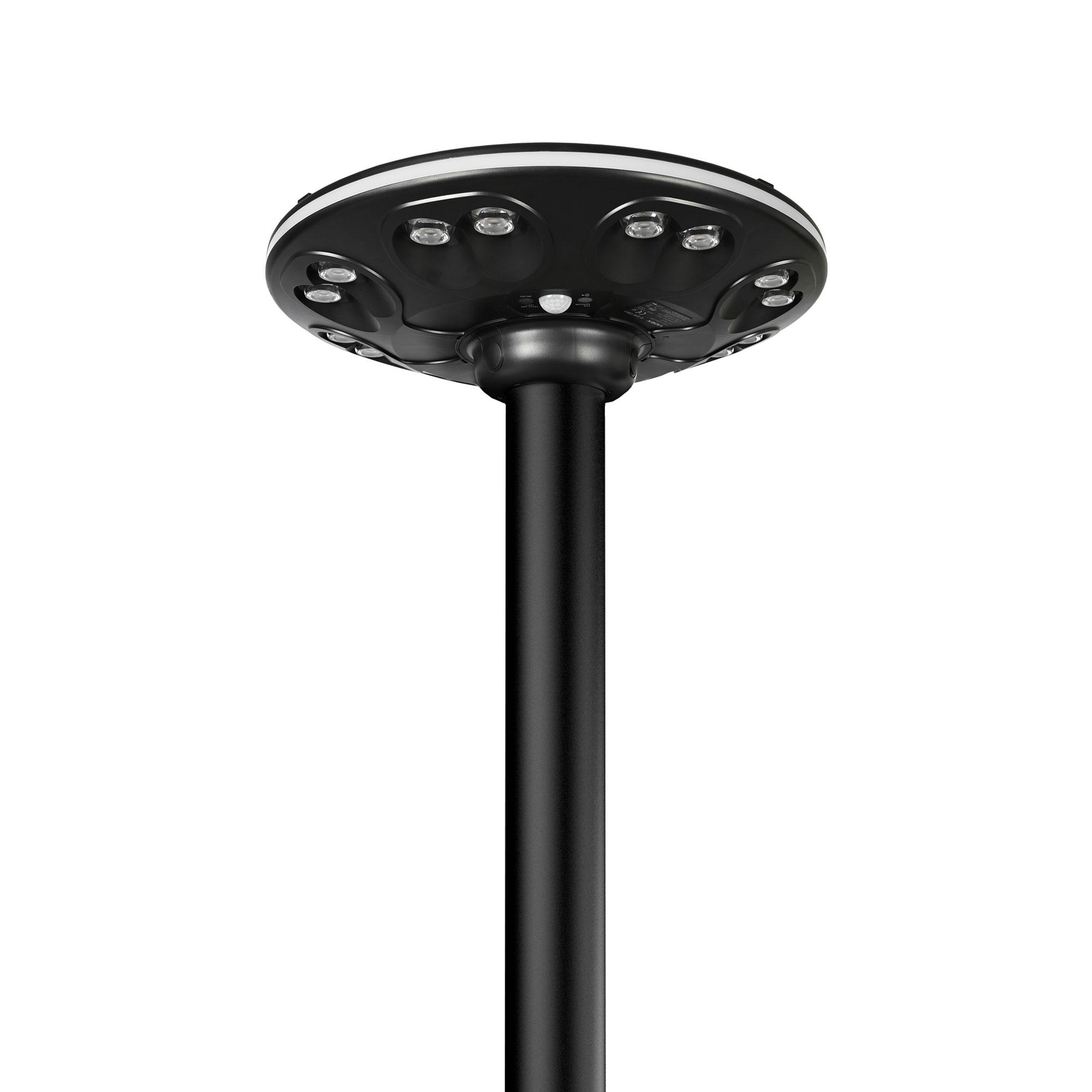 LED світильник автономний парковий IP54 VIDEX 1400Lm Сенсорний — фото 6 з 11