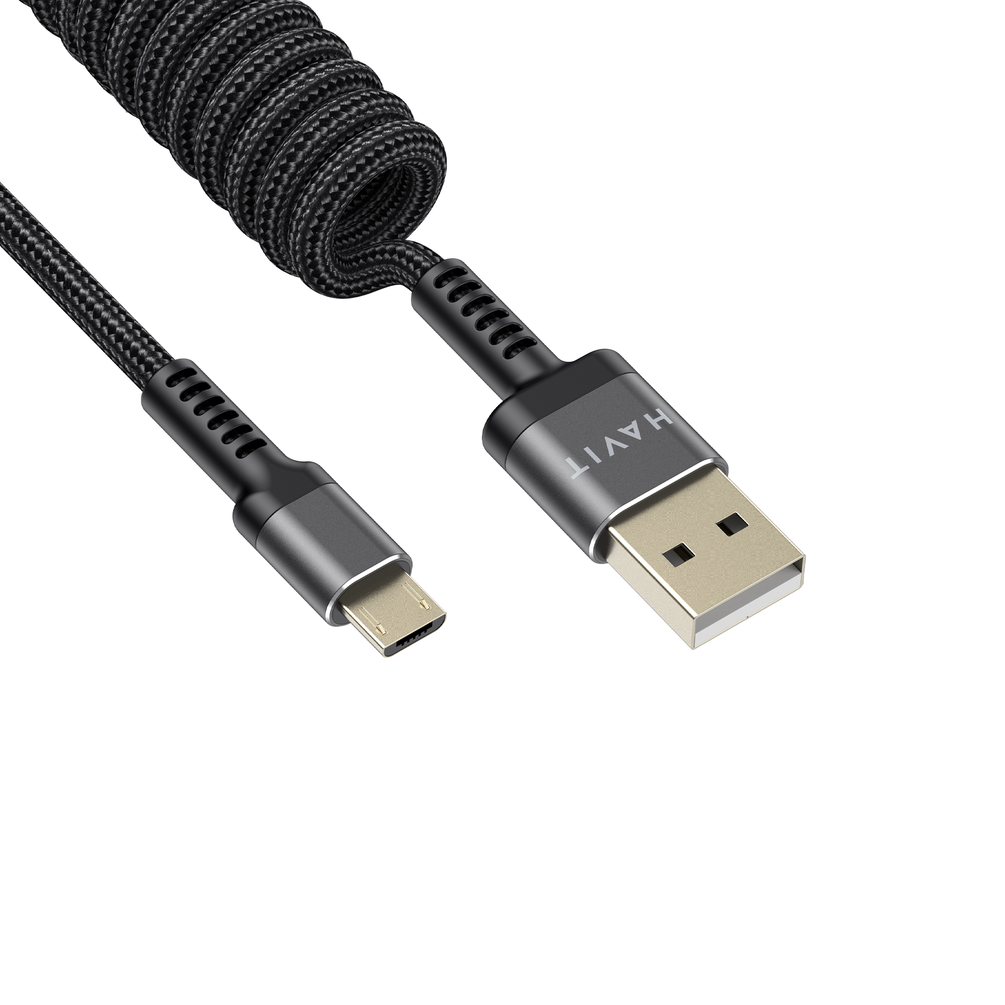 Кабель спіральний Micro USB HAVIT HV-CB6250 2.4A 1.5м — photo 5 of 5