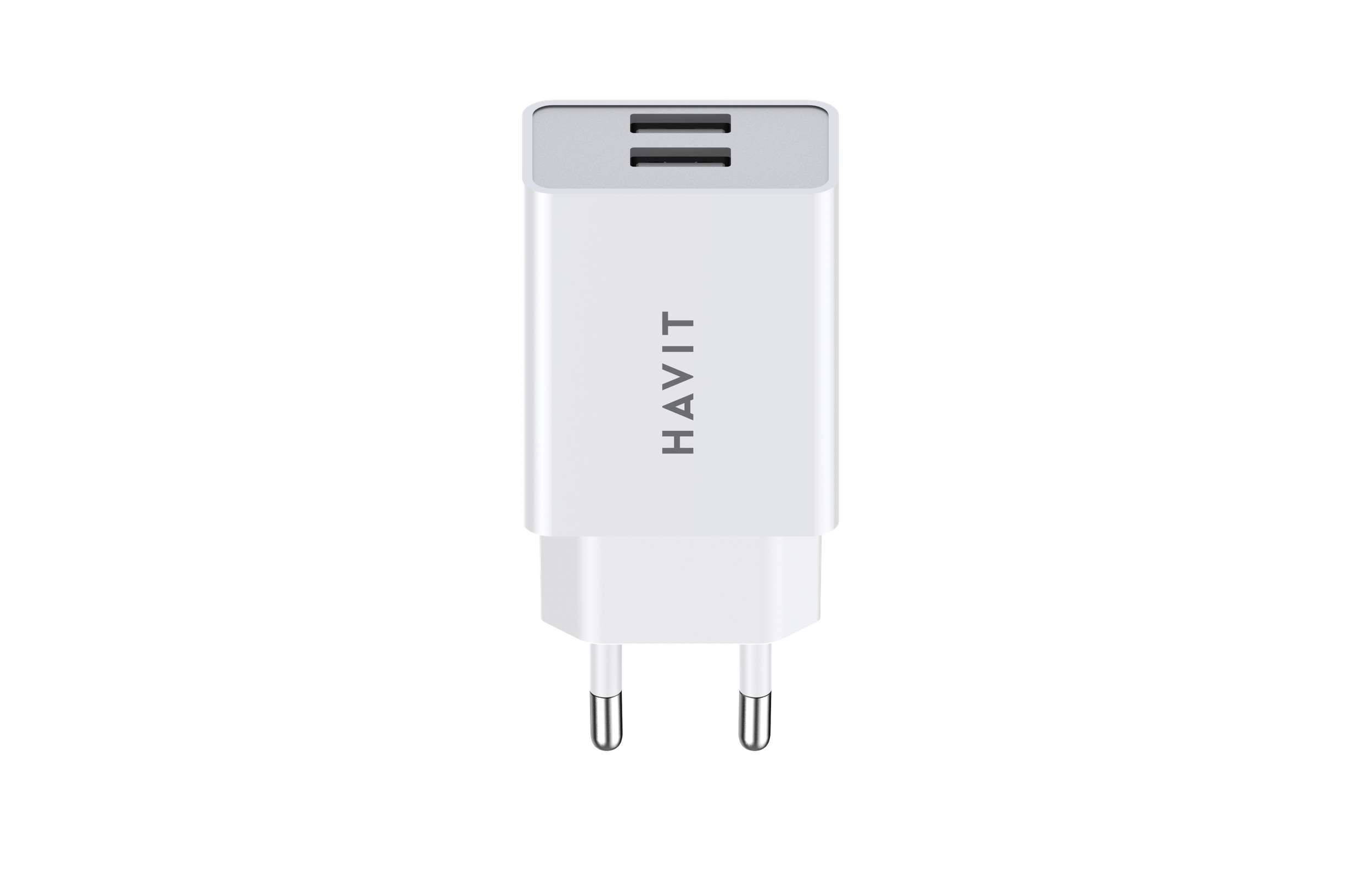 Зарядний пристрій HAVIT HV-UC003B 2USB White — фото 2 з 5