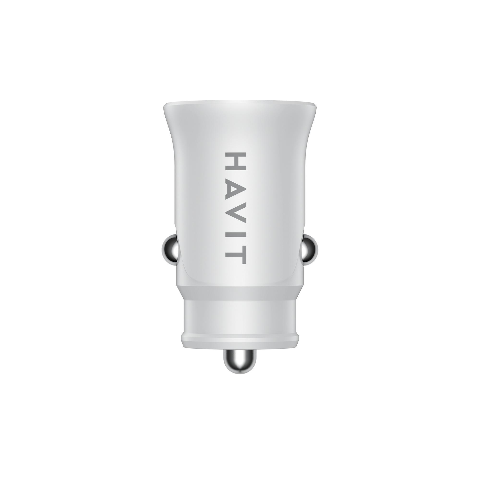 Автомобільний зарядний пристрій HAVIT HV-CC2022 20W USB+USB-C — фото 3 з 5