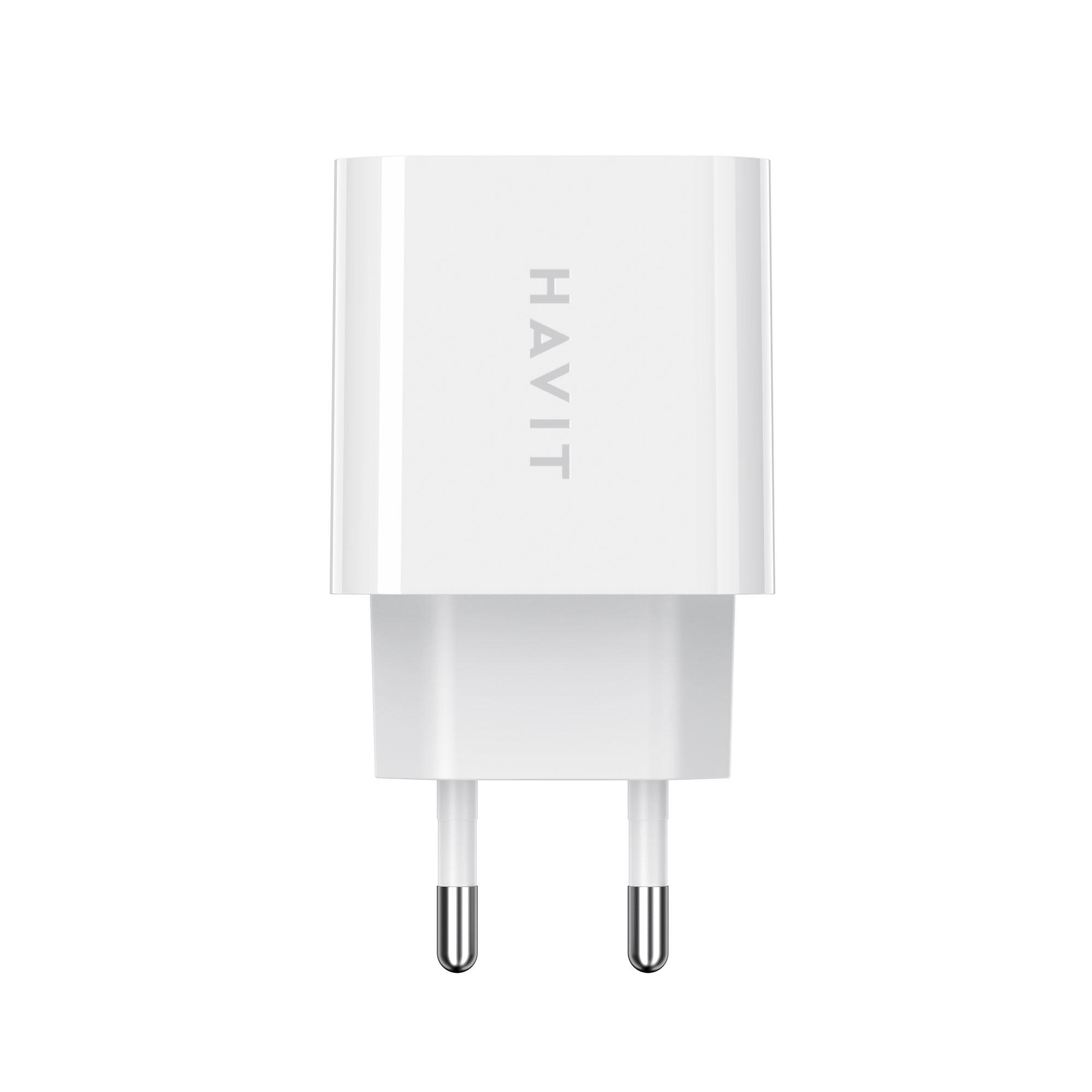 Зарядний пристрій HAVIT HV-UCP007 20W USB+Type-C — фото 6 з 9