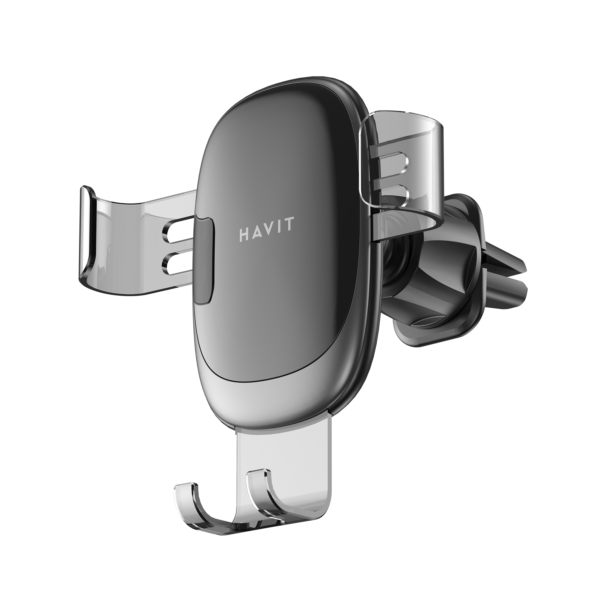 Автотримач для телефону на вентиляційну решітку HAVIT HV-HH002 Black
