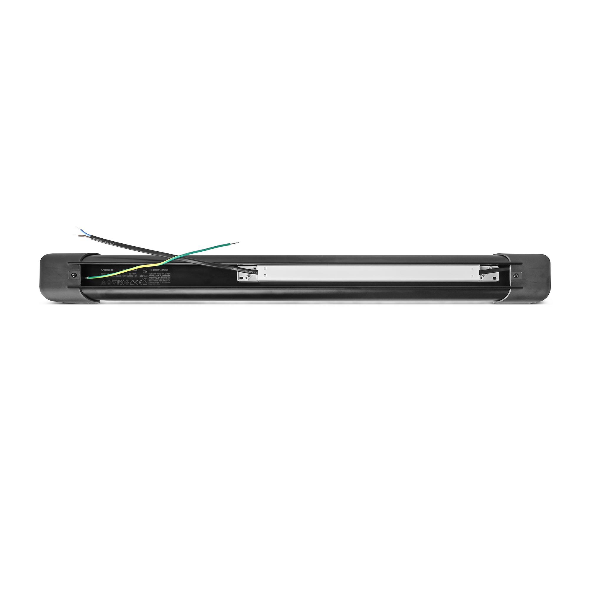 LED світильник лінійний VIDEX 36W 0.6М 5000K 220V чорний — photo 7 of 9