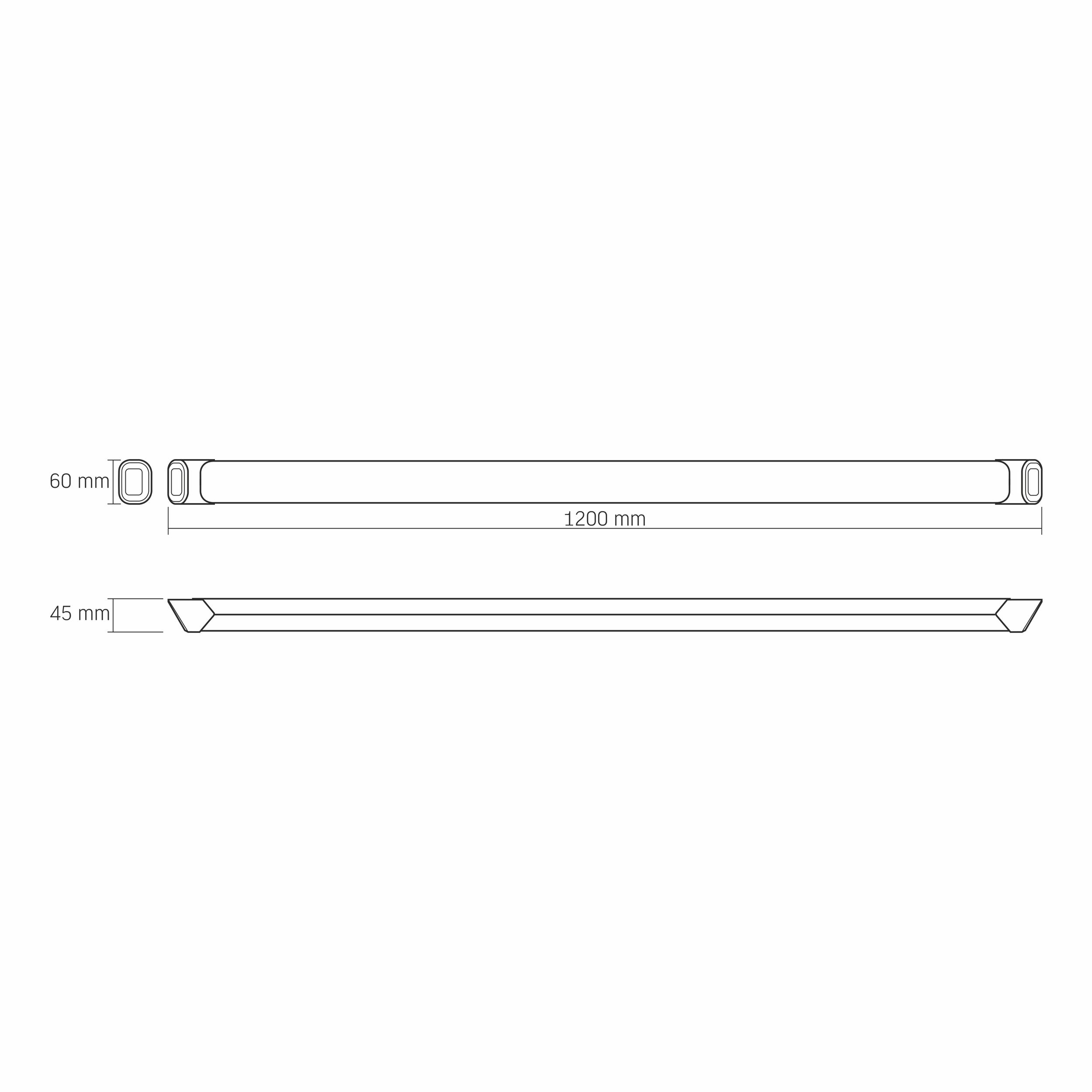 LED світильник лінійний VIDEX 72W 1.2М 5000K 220V чорний — фото 9 з 9