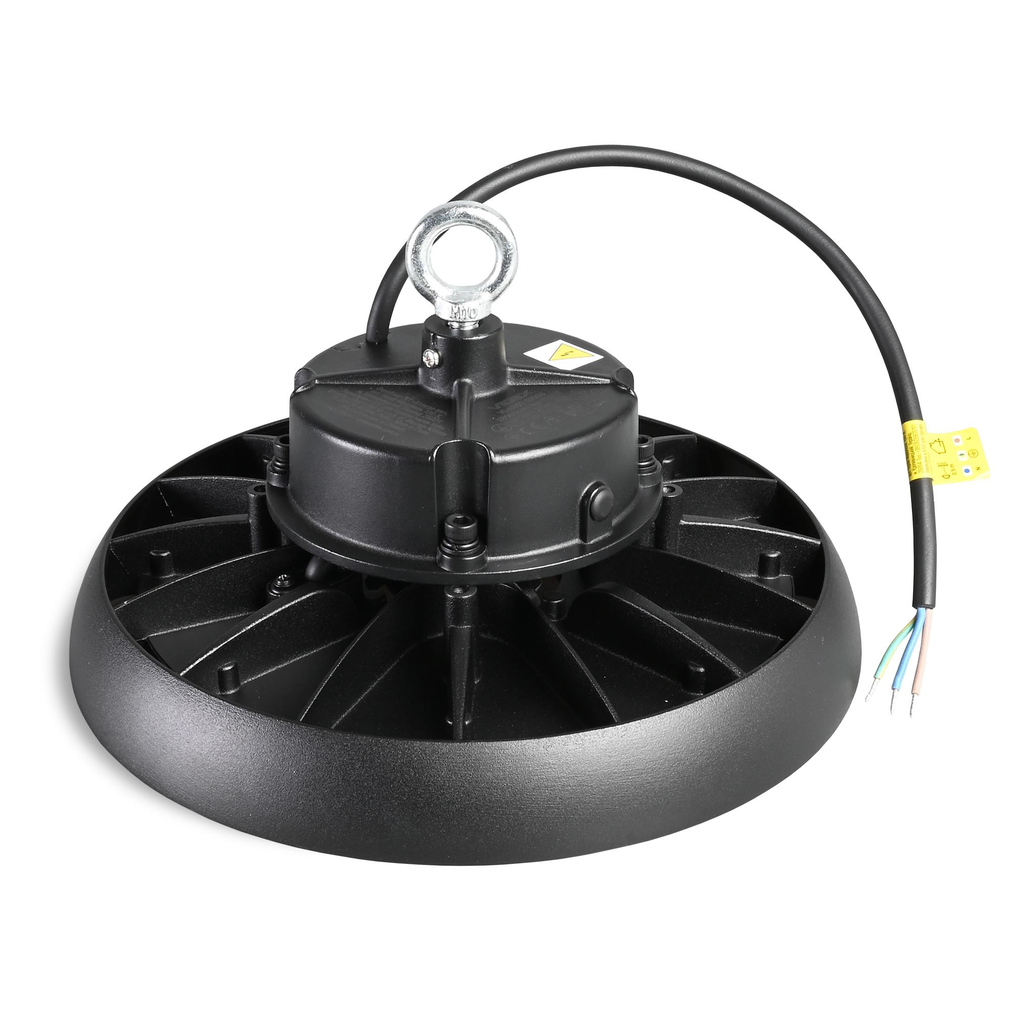 LED світильник висотний ХайБей VIDEX 100W 5000K 18000Lm Чорний — фото 5 з 7