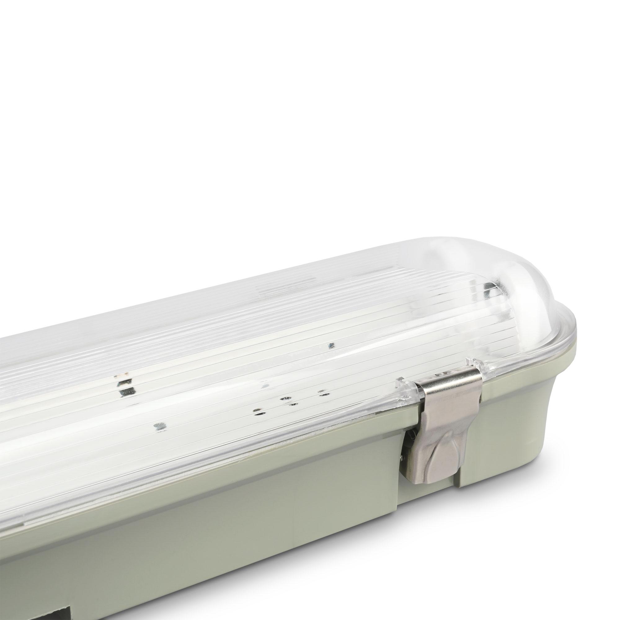LED світильник IP65 лінійний під лампу 2хТ8 VIDEX 0,6М 220V — фото 4 з 13