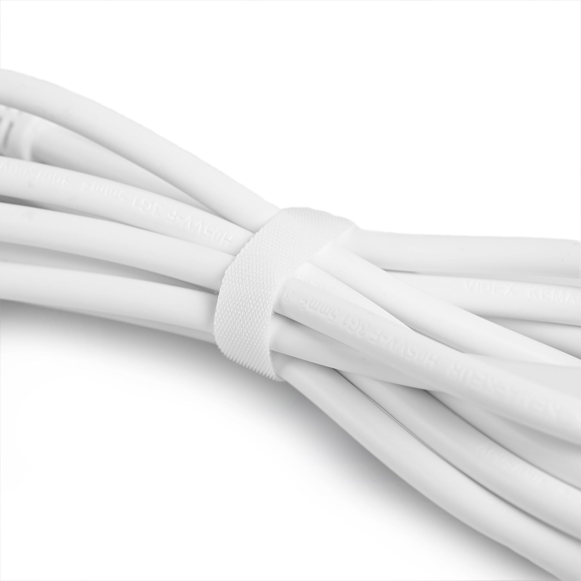 Мережевий подовжувач VIDEX ONCORD з/з 3п 3м (3x1.5мм) з кнопкою White — фото 9 з 11