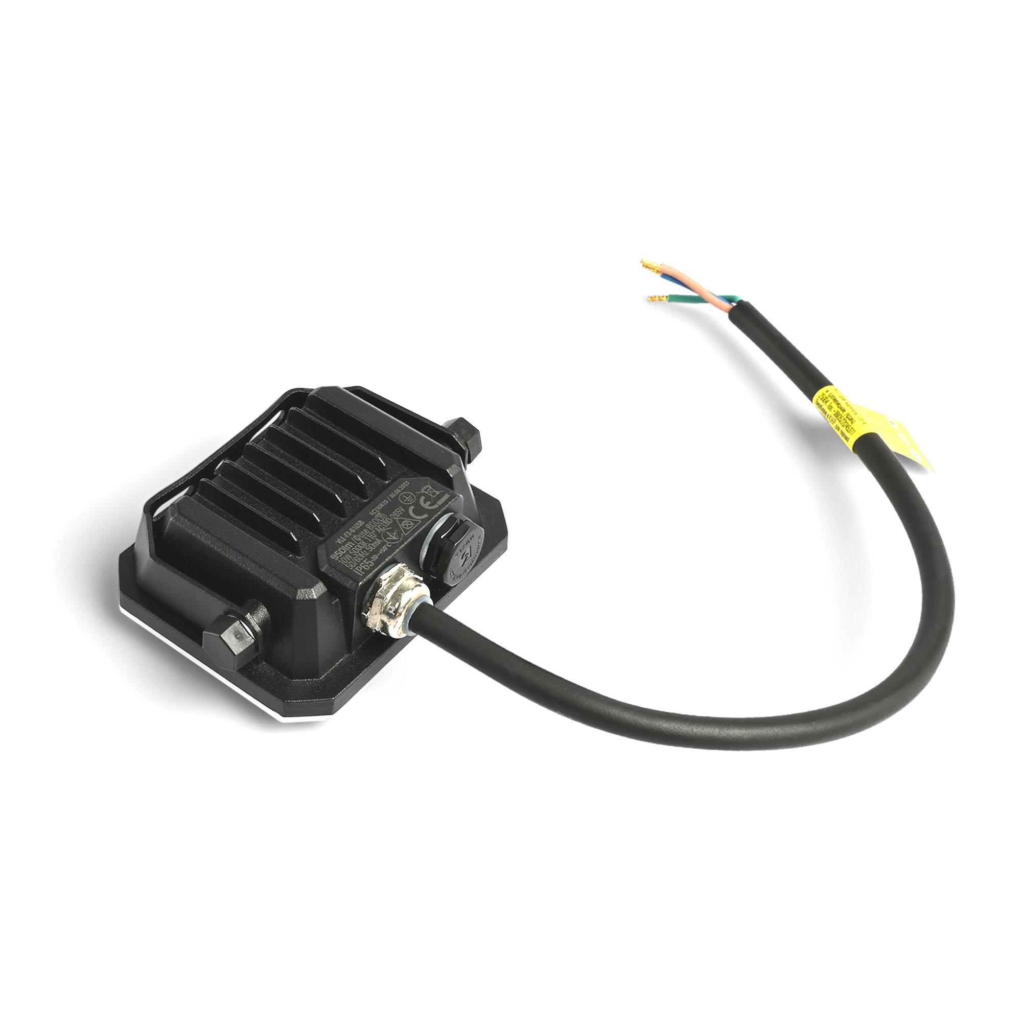 LED прожектор VIDEX F3 10W 5000K 220V Black (VLE-F3-0105B) — фото 4 з 6