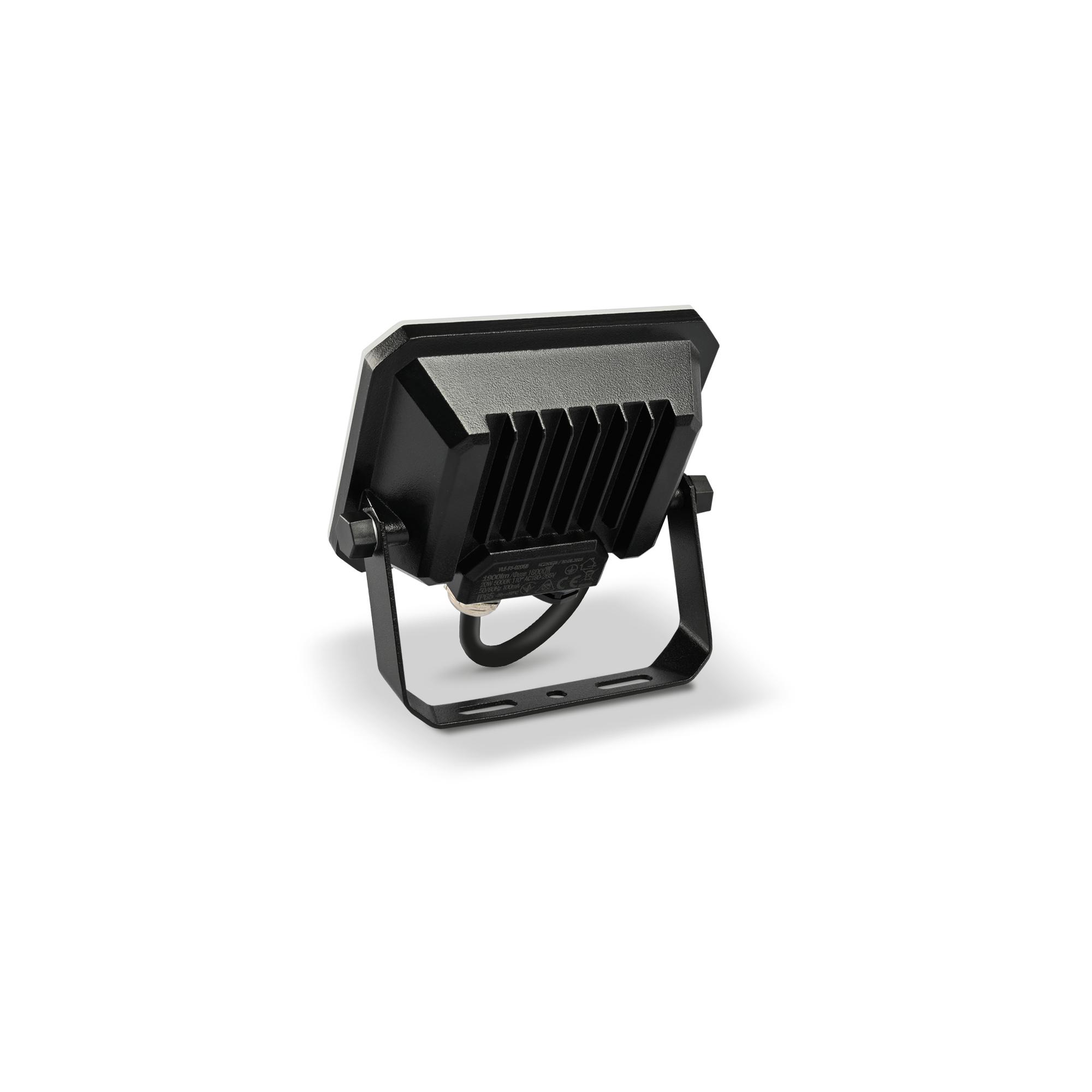 LED прожектор VIDEX F3 20W 5000K 220V Black (VLE-F3-0205B) — фото 3 з 6