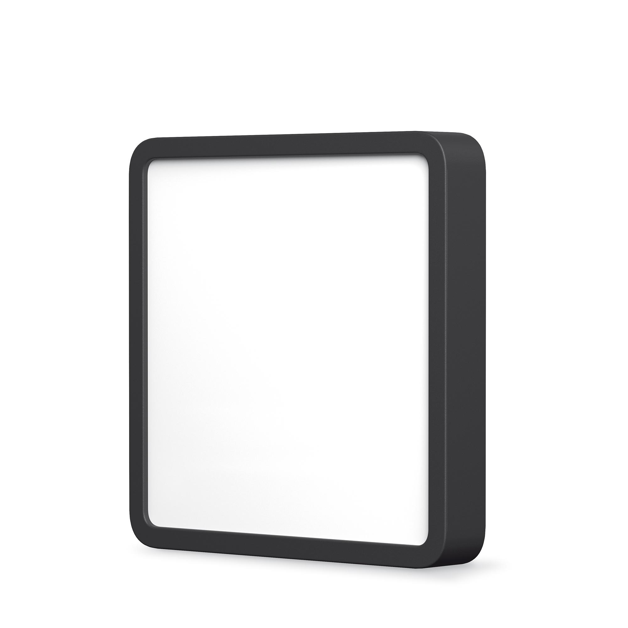 LED Світильник накладний квадрат VIDEX 18W 5000K Black — фото 2 з 5