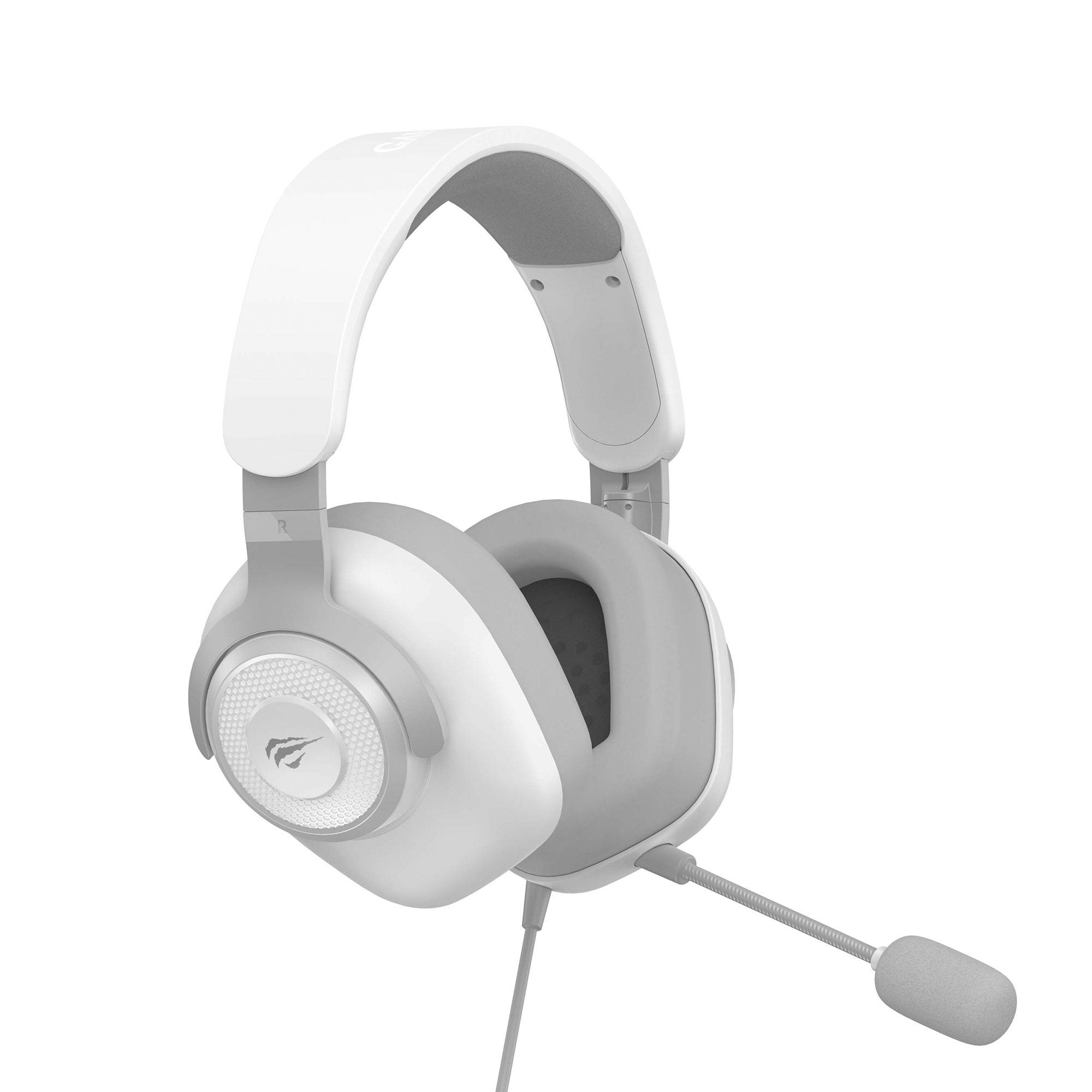 Ігрові навушники з мікрофоном HAVIT HV-H2230d White — фото 2 з 5