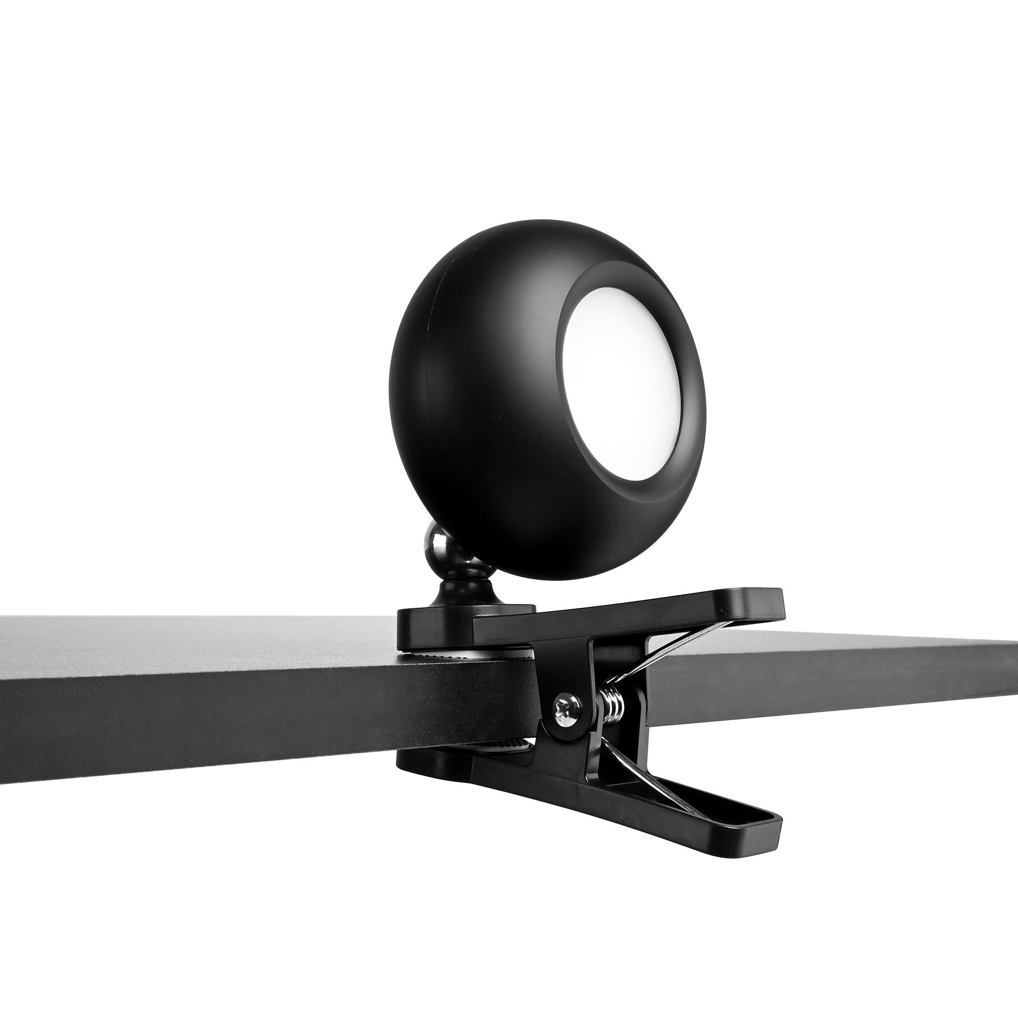 LED лампа настiльна з акумулятором VIDEX VLE-TF18B 3W 3000-5500K Чорна — фото 6 з 10