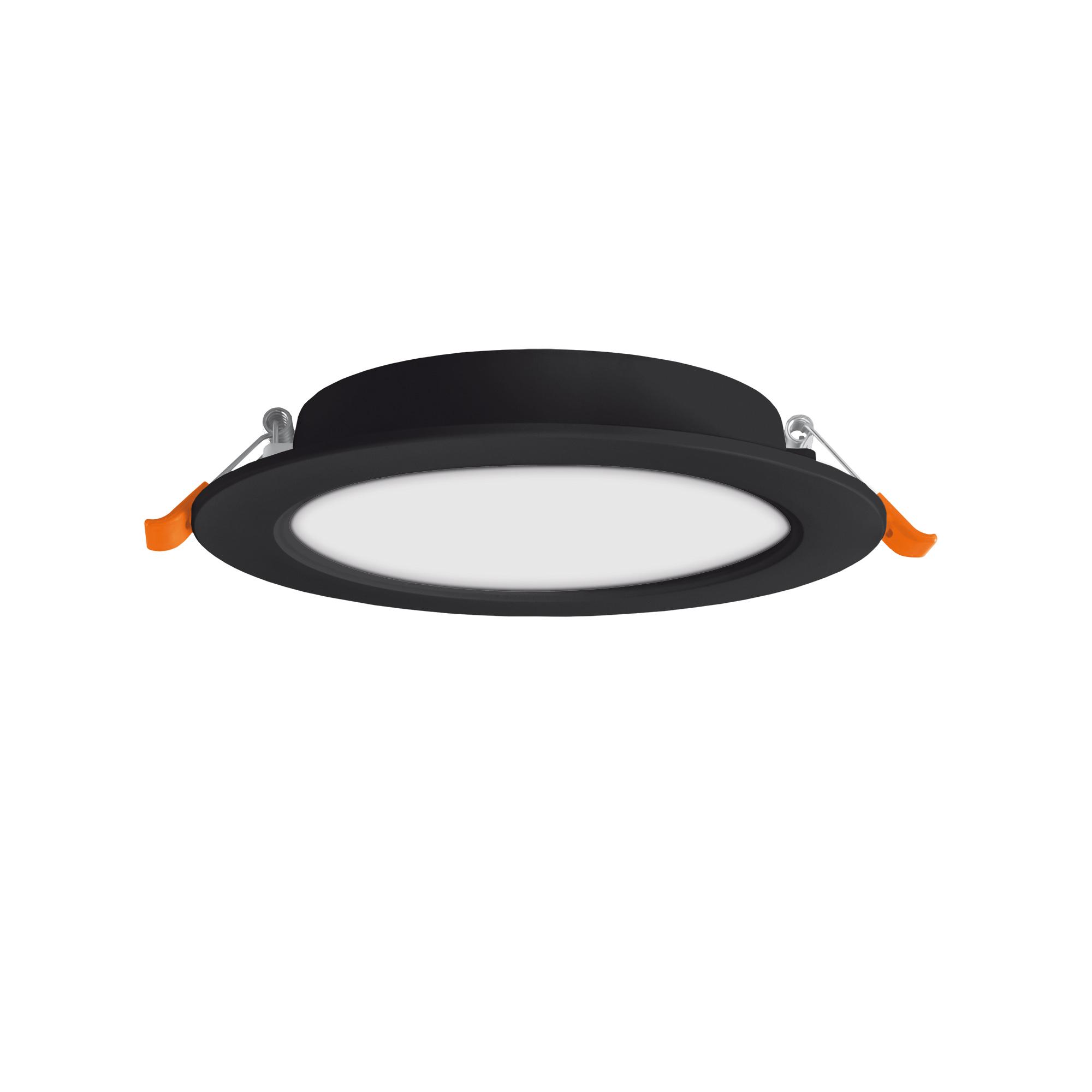 LED світильник Back вбудований круглий VIDEX 15W 5000K Black — photo 3 of 5