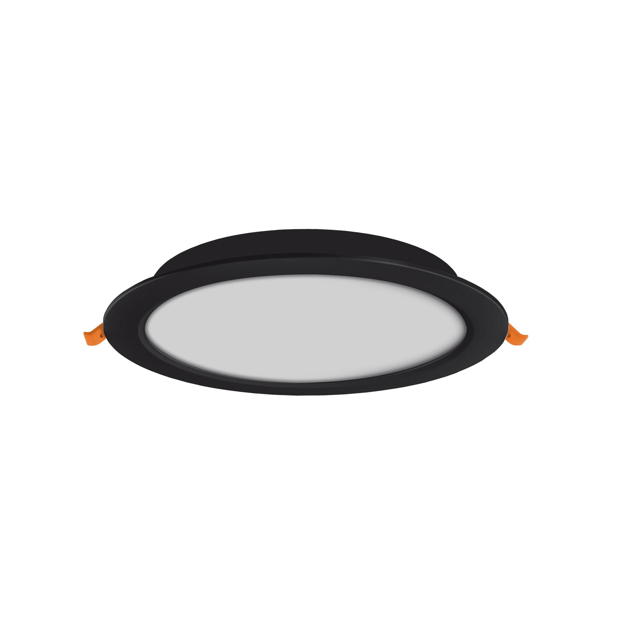 LED світильник Back вбудований круглий VIDEX 20W 5000K Black — фото 3 з 5