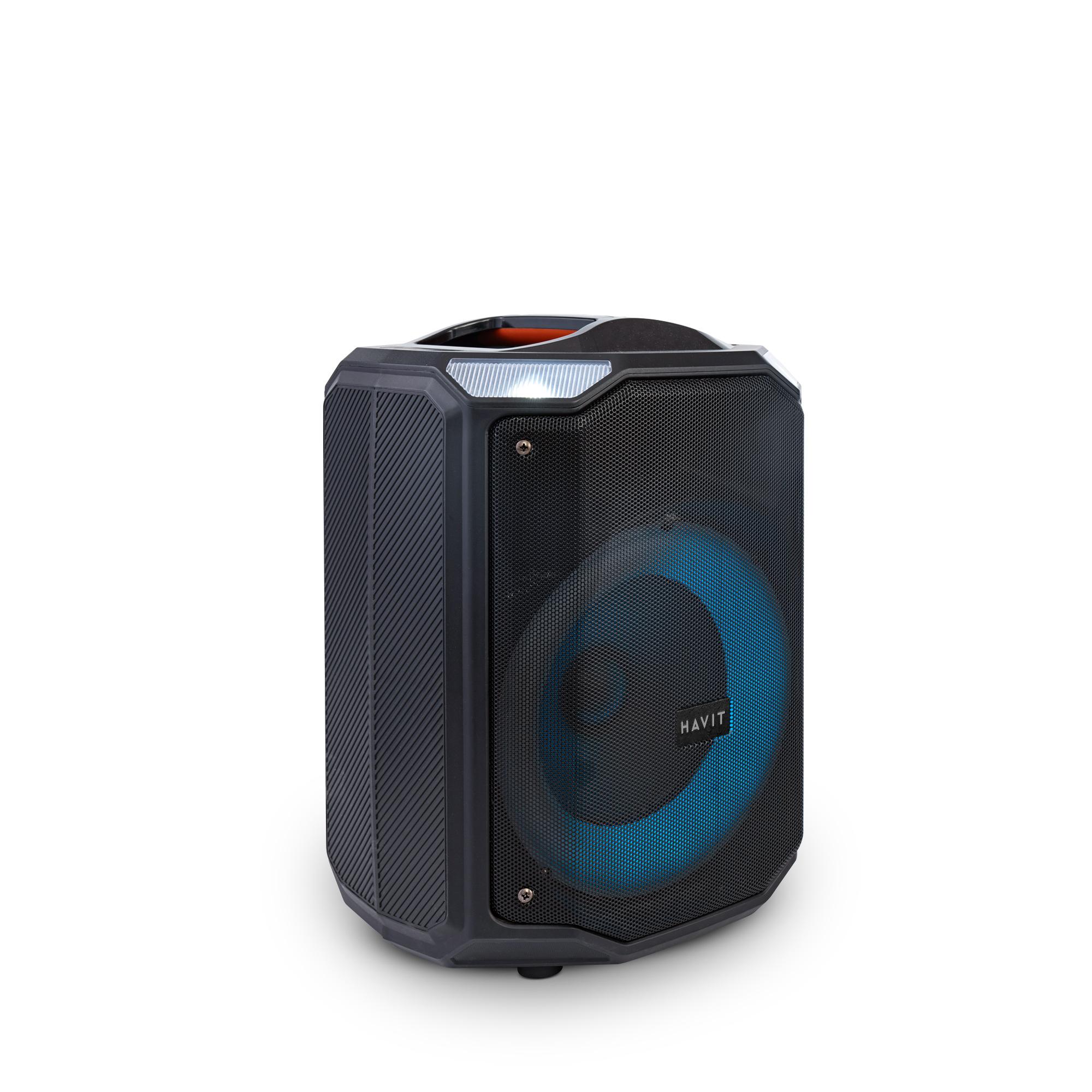 Портативна колонка HAVIT HV-SQ143BT 40W RGB Black — фото 2 з 6