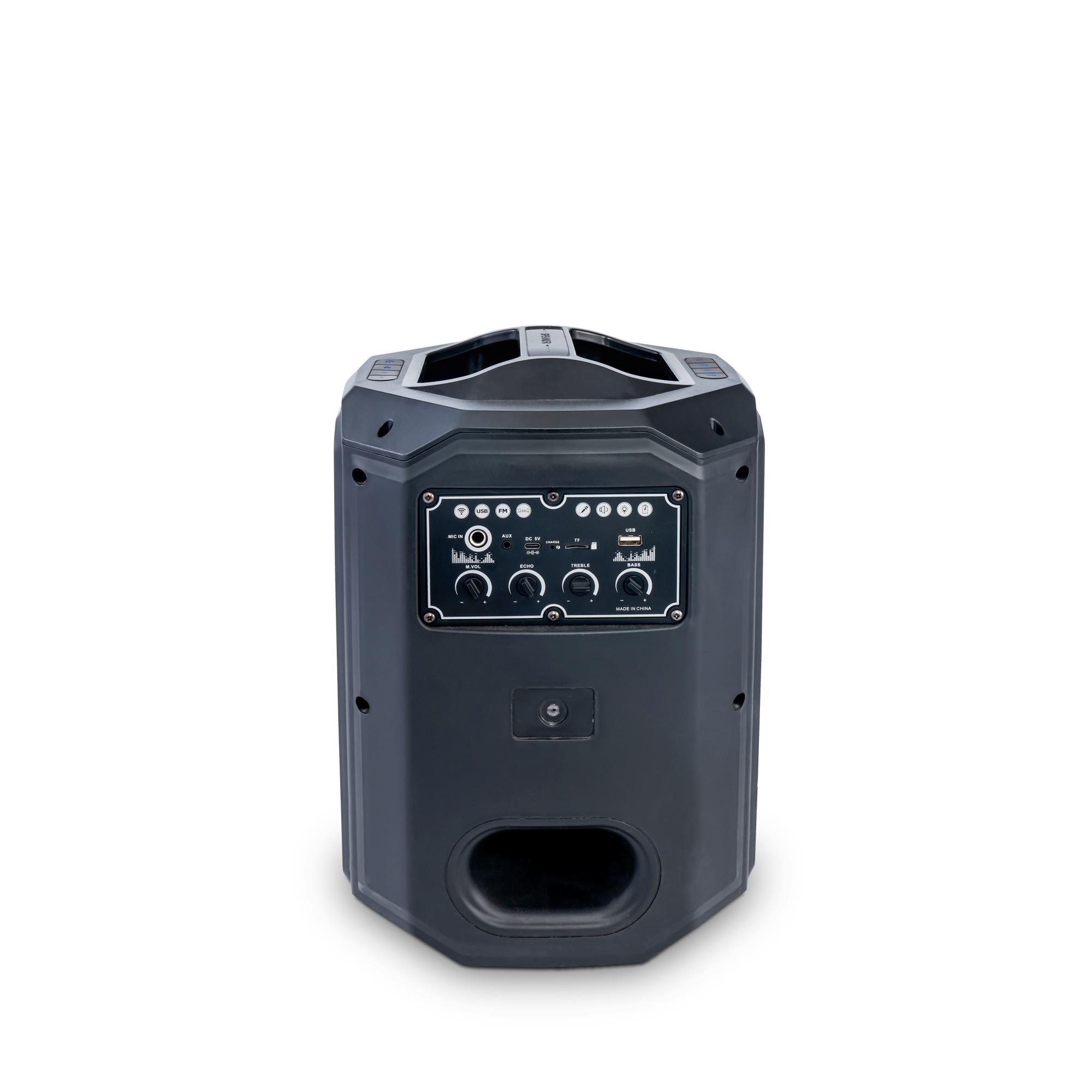 Портативна колонка HAVIT HV-SQ143BT 40W RGB Black — фото 5 з 6