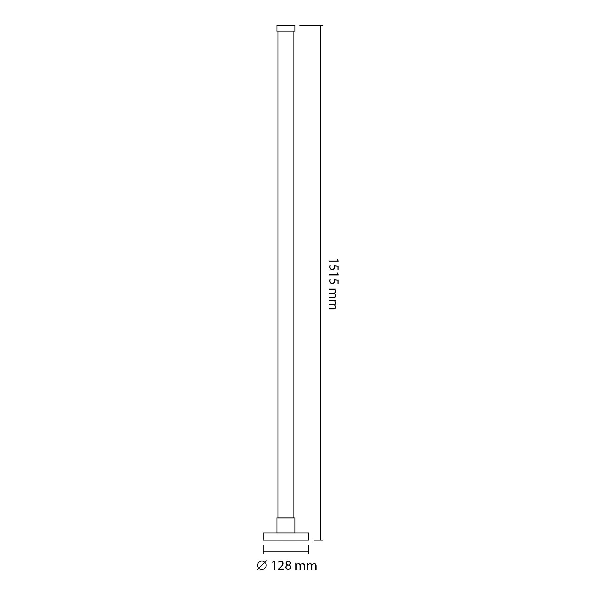 LED лампа підлогова VIDEX TF20 RGB 10W — фото 9 з 9