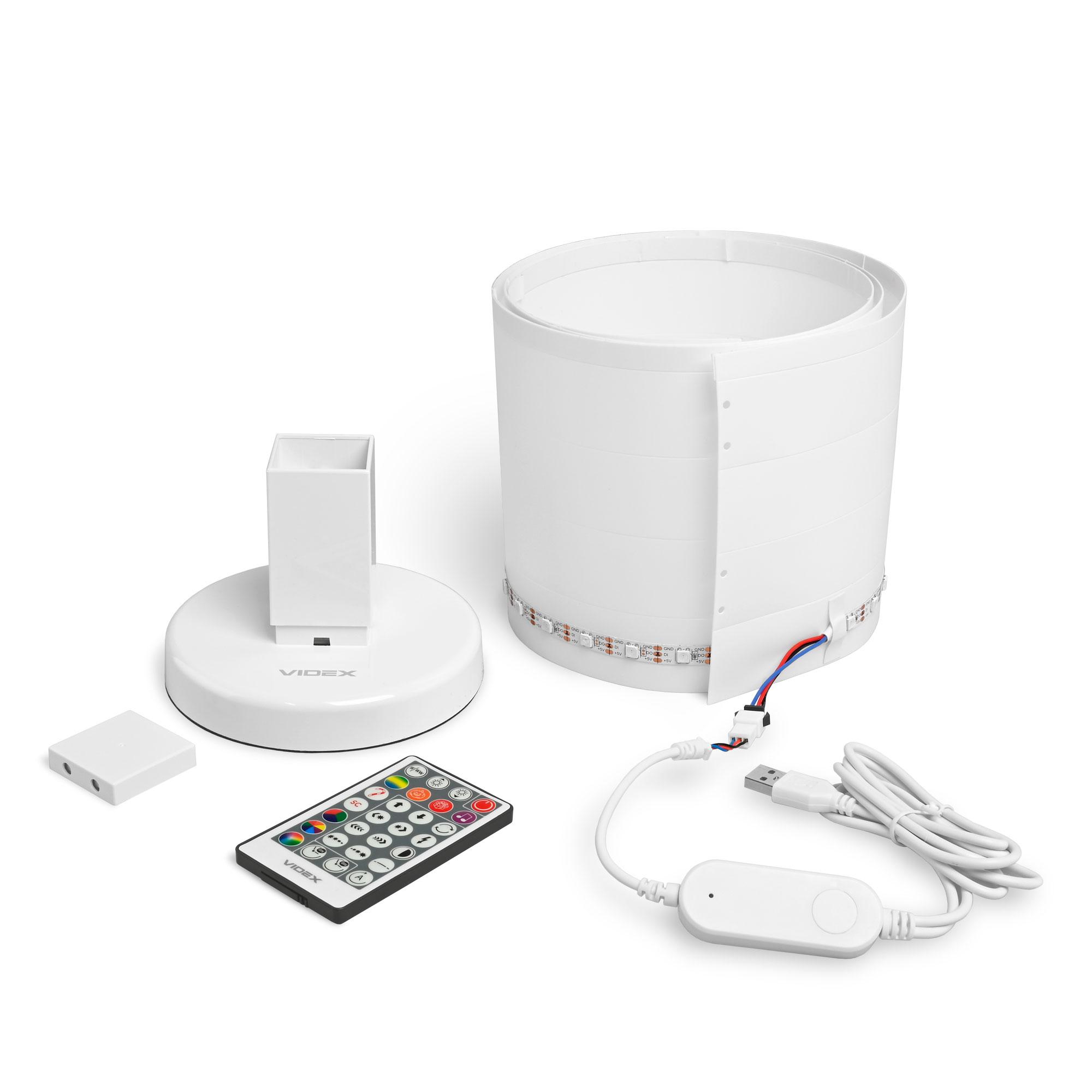 LED лампа підлогова VIDEX TF20 RGB 10W — фото 5 з 9
