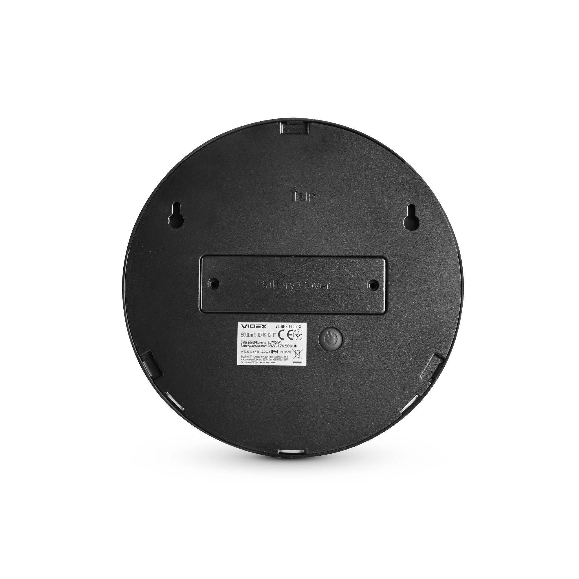 LED світильник автономний настінний IP54 VIDEX VL-BHSO-002-S 500Lm 5000K — фото 6 з 10