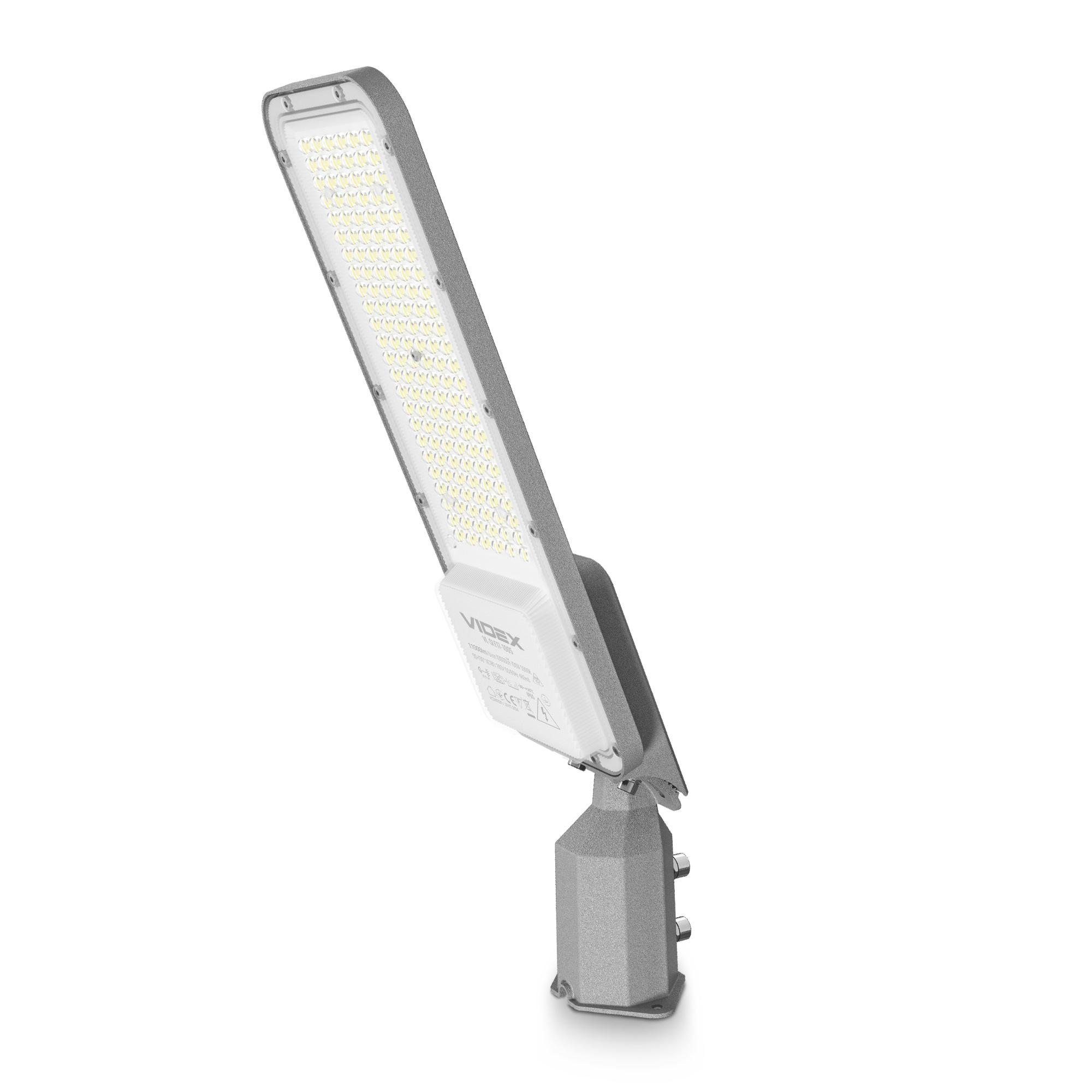 LED ліхтар вуличний VIDEX IP65 SLE17 100W 11000Lm 5000K 220V — фото 2 з 8
