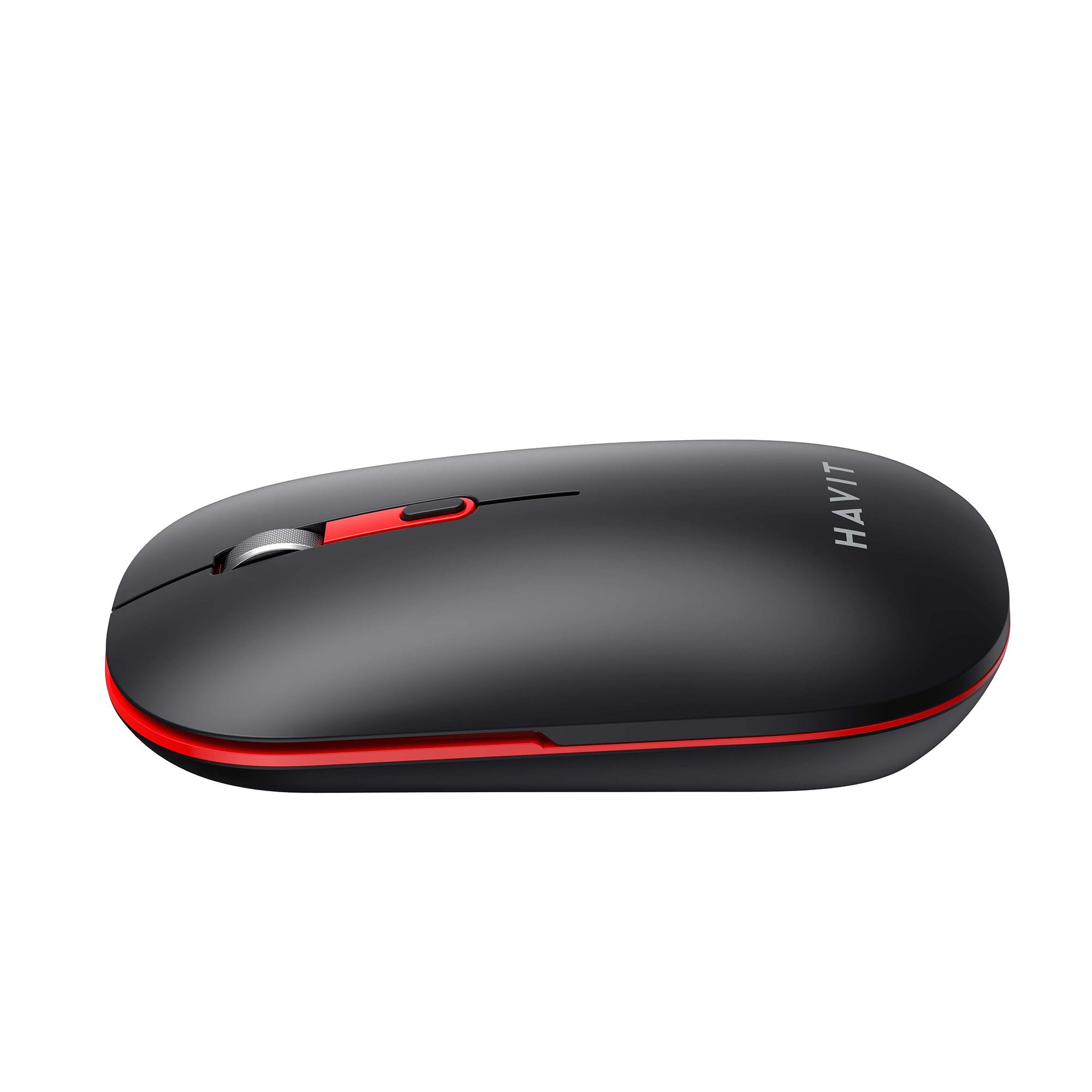 Бездротова миша дворежимна HAVIT HV-MS60WB Black (2.4GHz + BT5.1) — фото 2 з 5