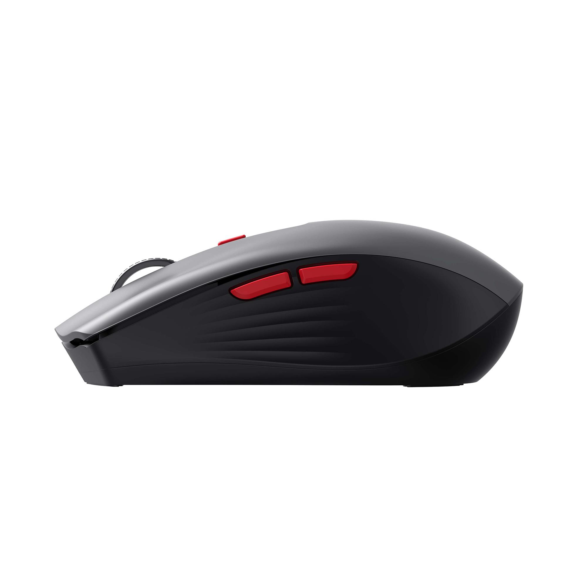 Бездротова миша трьохрежимна HAVIT HV-MS65WB Gray (2.4GHz + BT5.0) — фото 3 з 5
