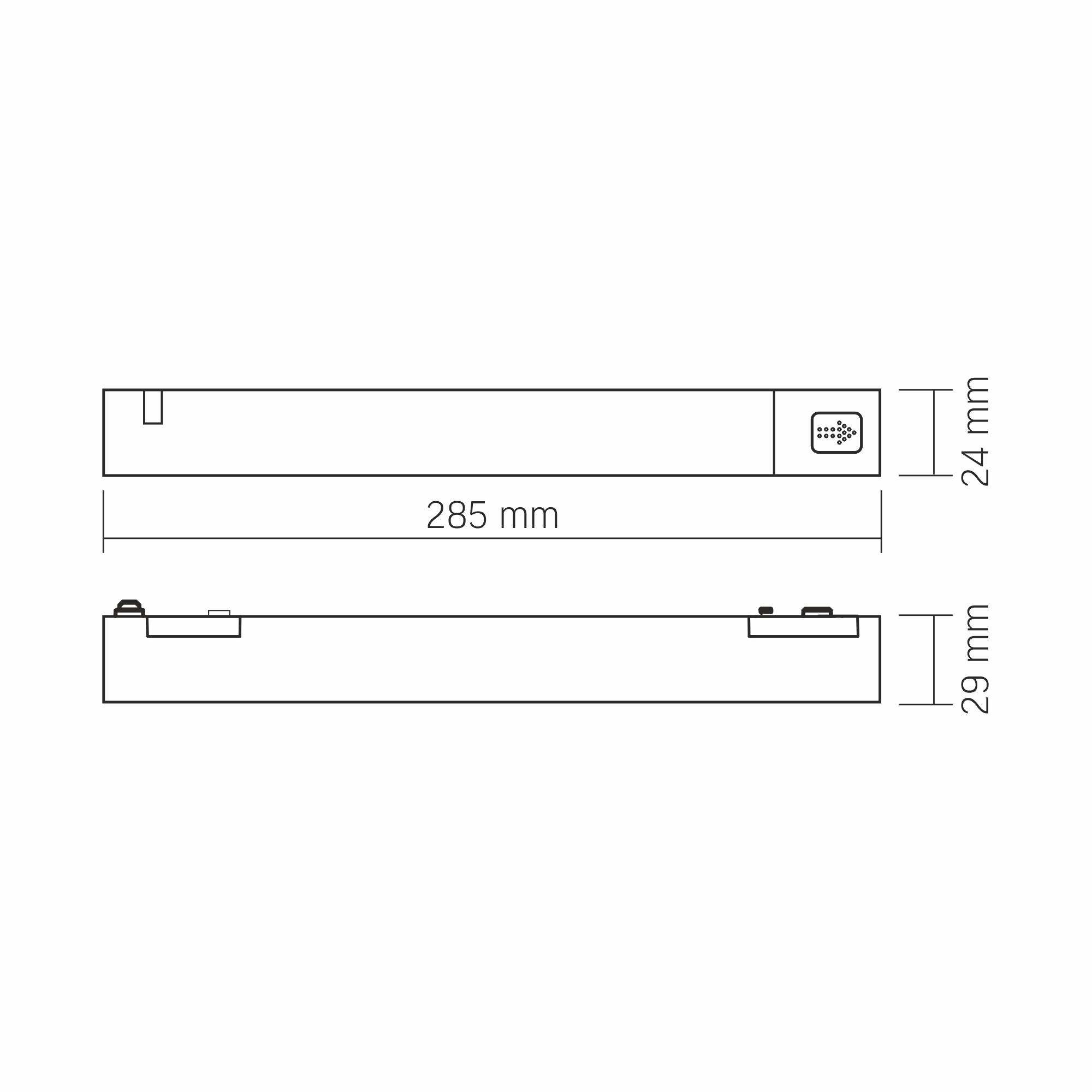 Блок живлення для магнітних трекових систем VIDEX 100W VL-TRMS-P100B Зовнішній — фото 8 з 8