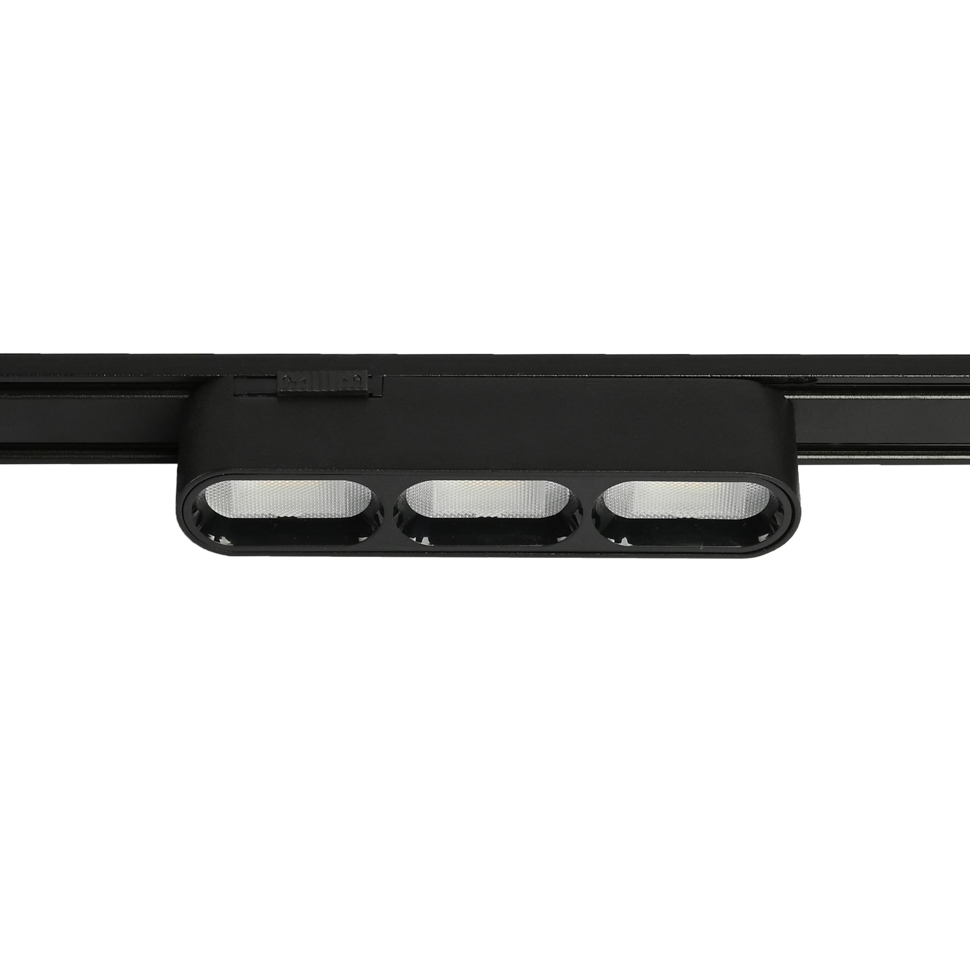 Світильник МАГНІТНИЙ трековий VIDEX LD13B 5.5W 4000K 48V Black — фото 4 з 9