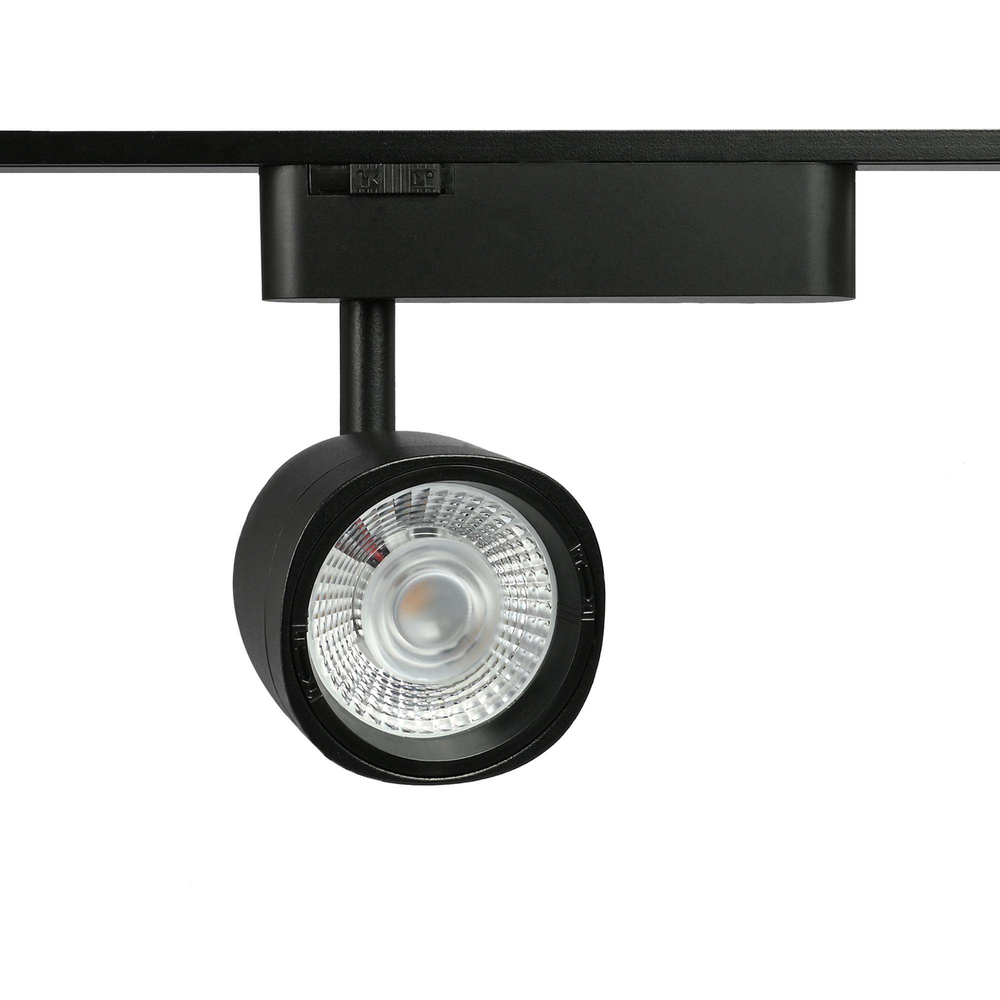 Світильник МАГНІТНИЙ трековий VIDEX LA76B 8.5W 4000K 48V Black — фото 3 з 10