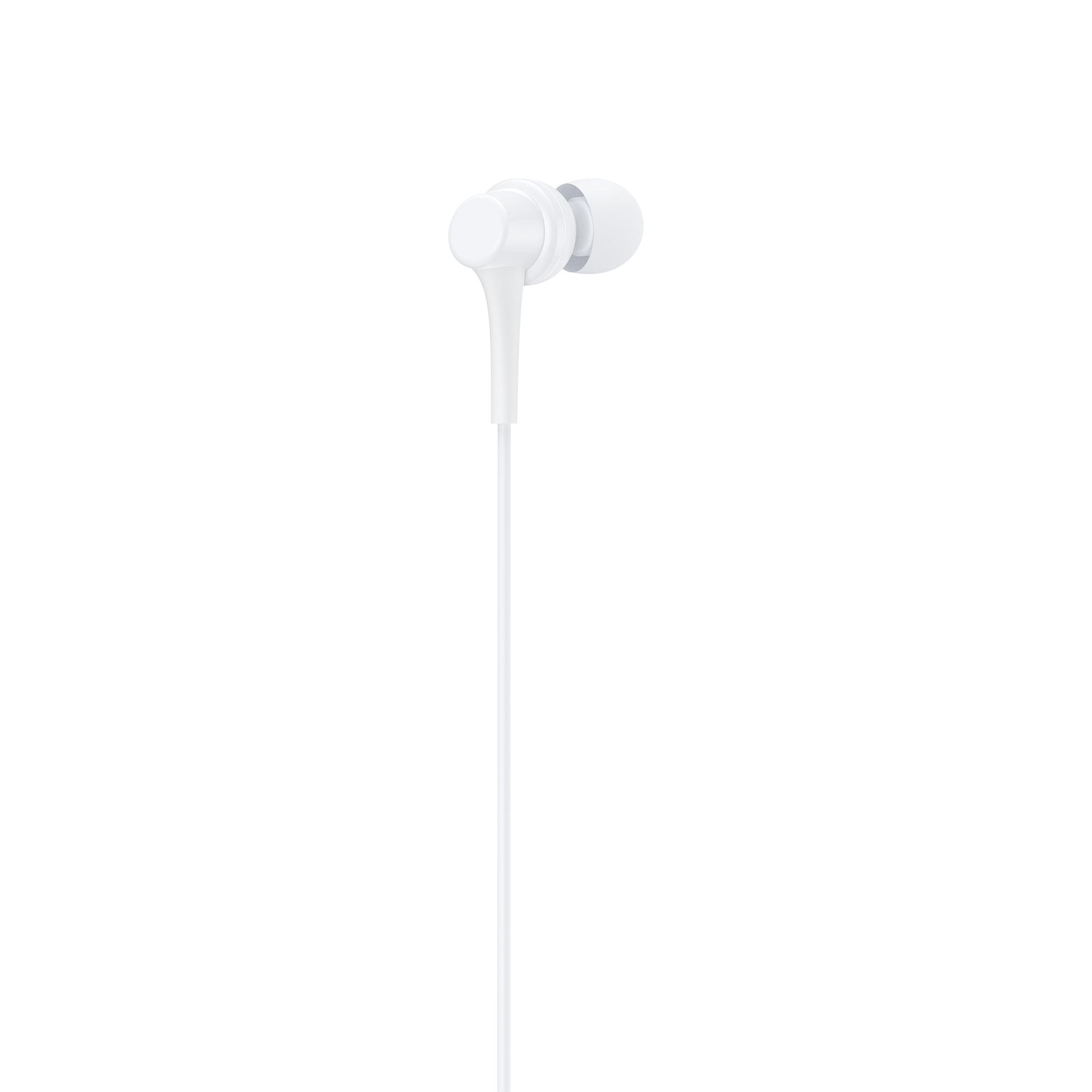 Вакуумні навушники з мікрофоном HAVIT HV-E330P White — фото 3 з 5