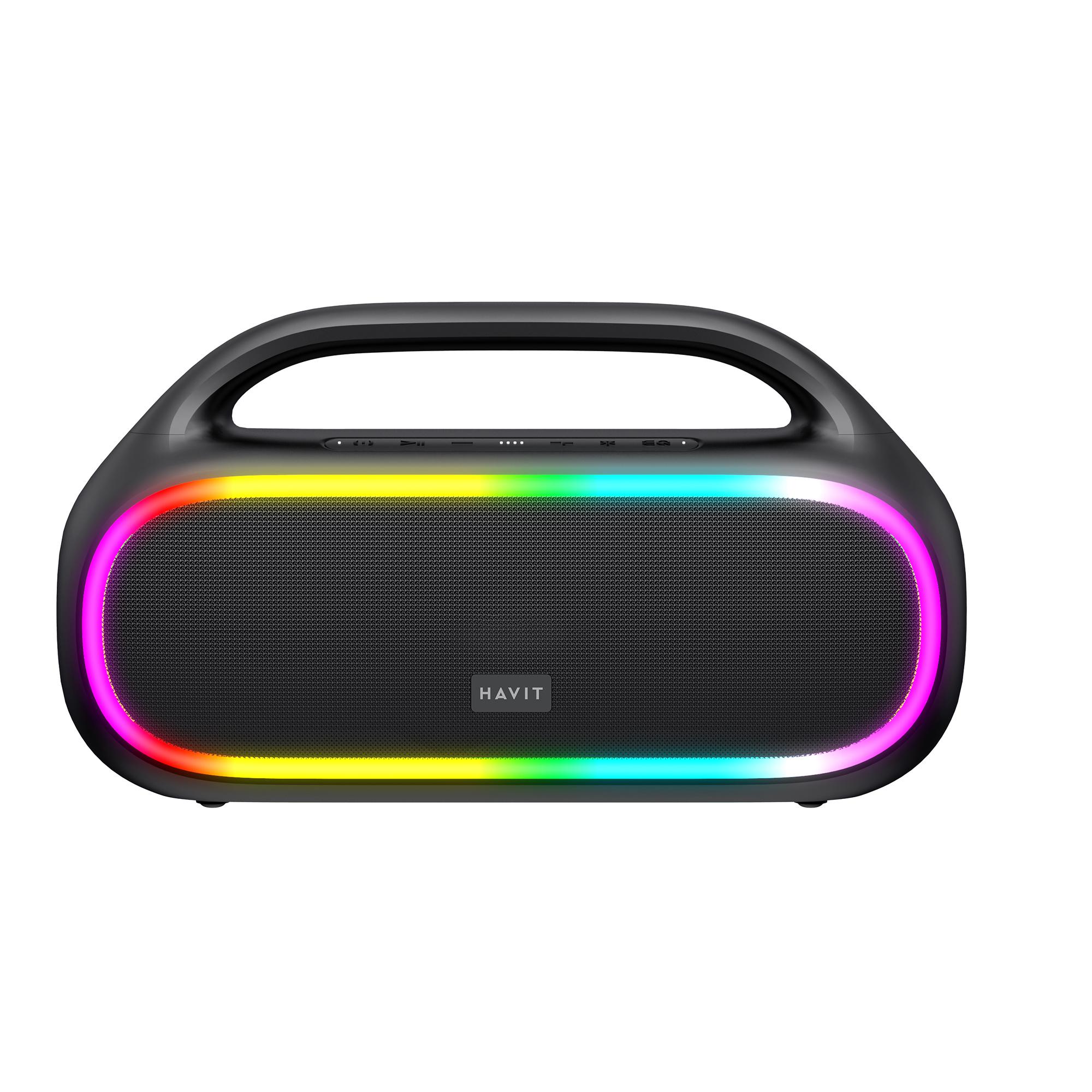 Портативна колонка HAVIT HV-SK862BT 40W RGB Black — фото 2 з 7