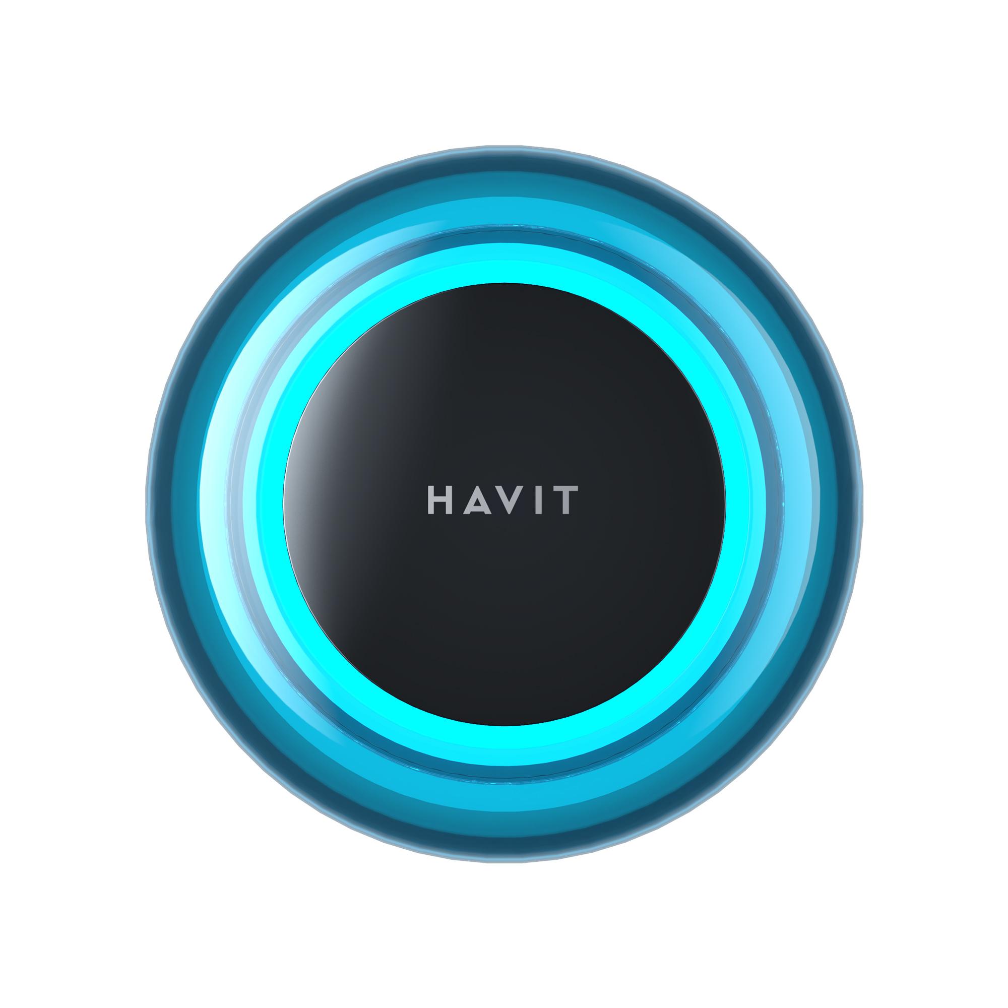 Портативна колонка HAVIT HV-SK889BT 7W RGB Black — фото 4 з 6
