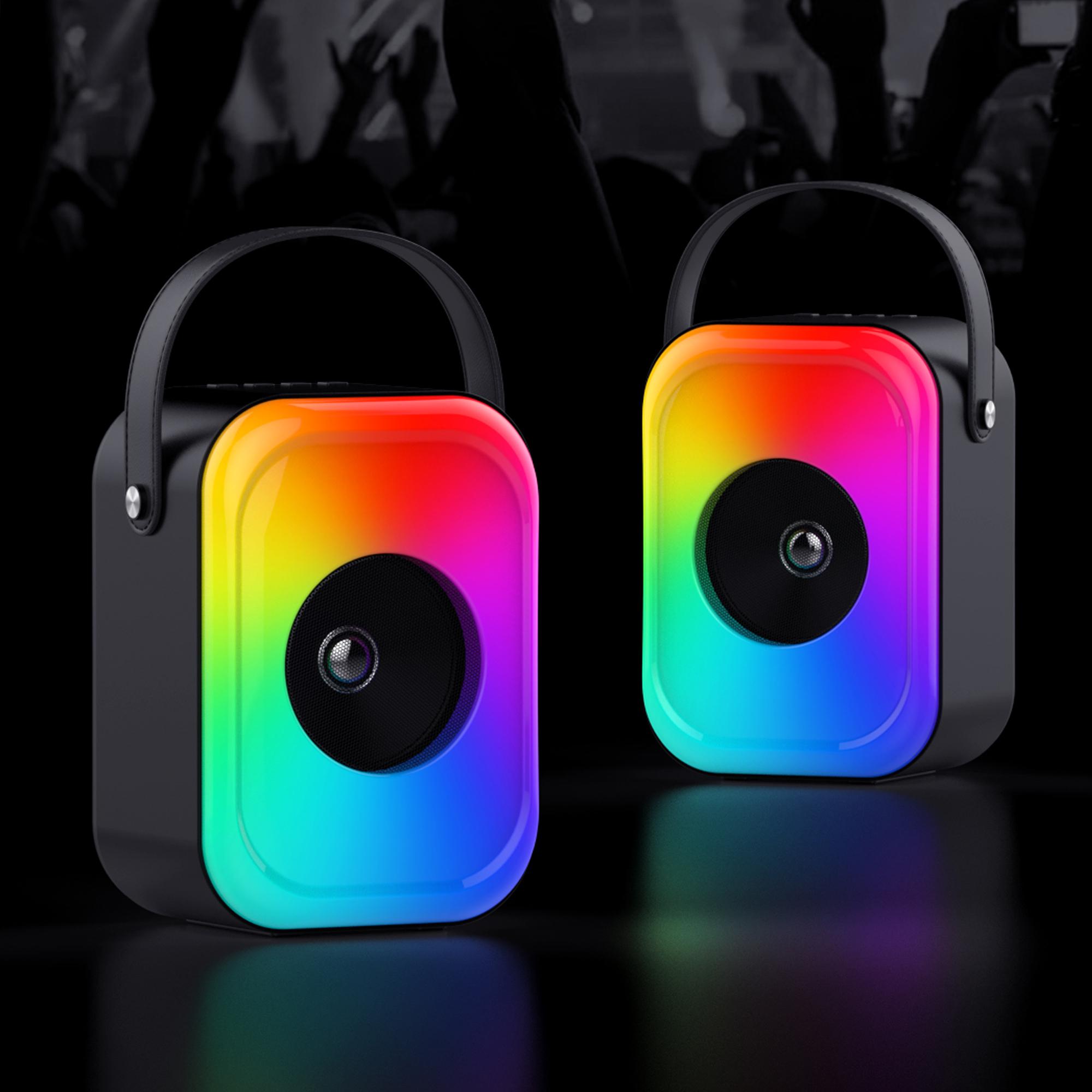 Портативна колонка HAVIT HV-SQ128BT 5W RGB Black — фото 7 з 7