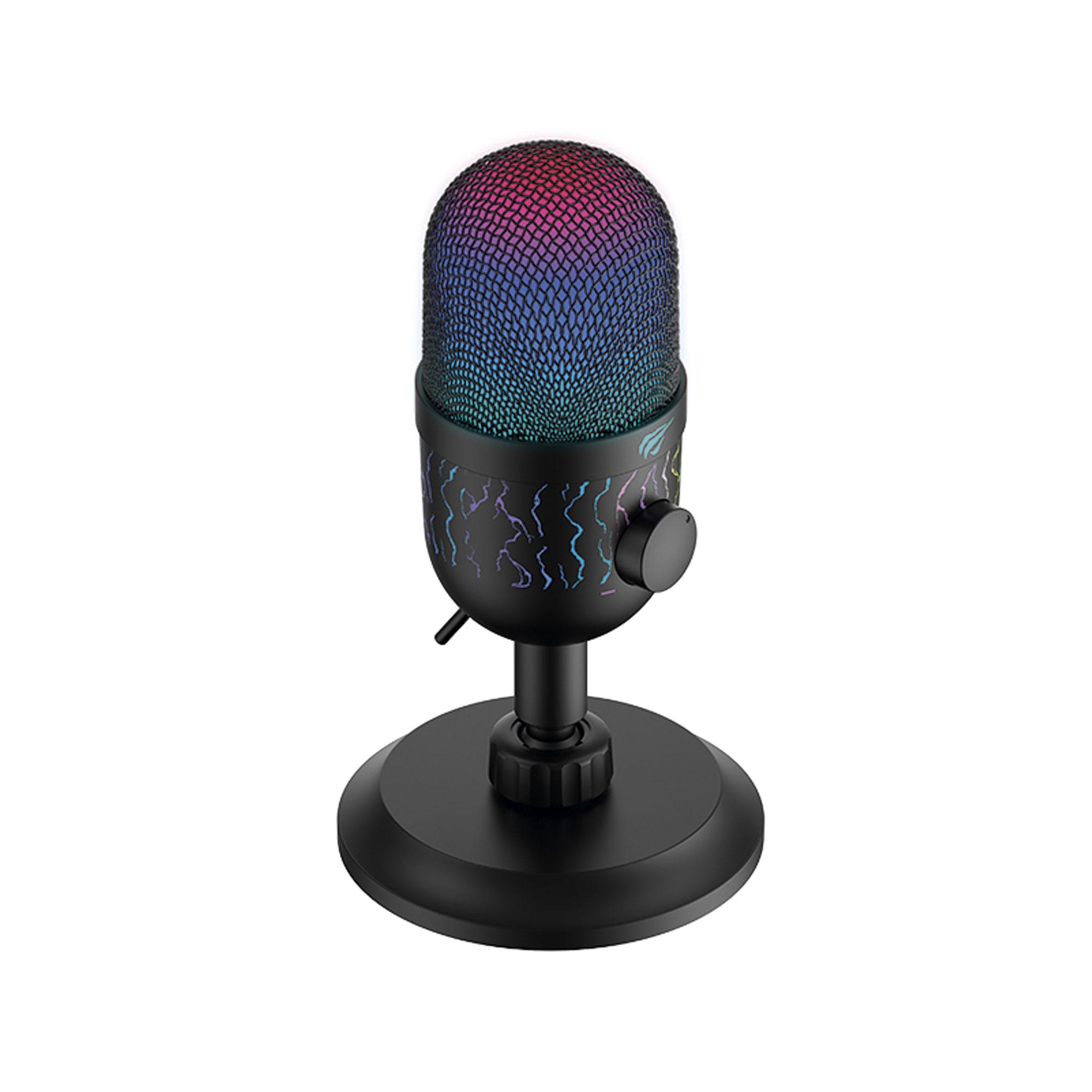 Мікрофон для комп'ютера ігровий HAVIT HV-GK52 USB RGB — фото 3 з 5